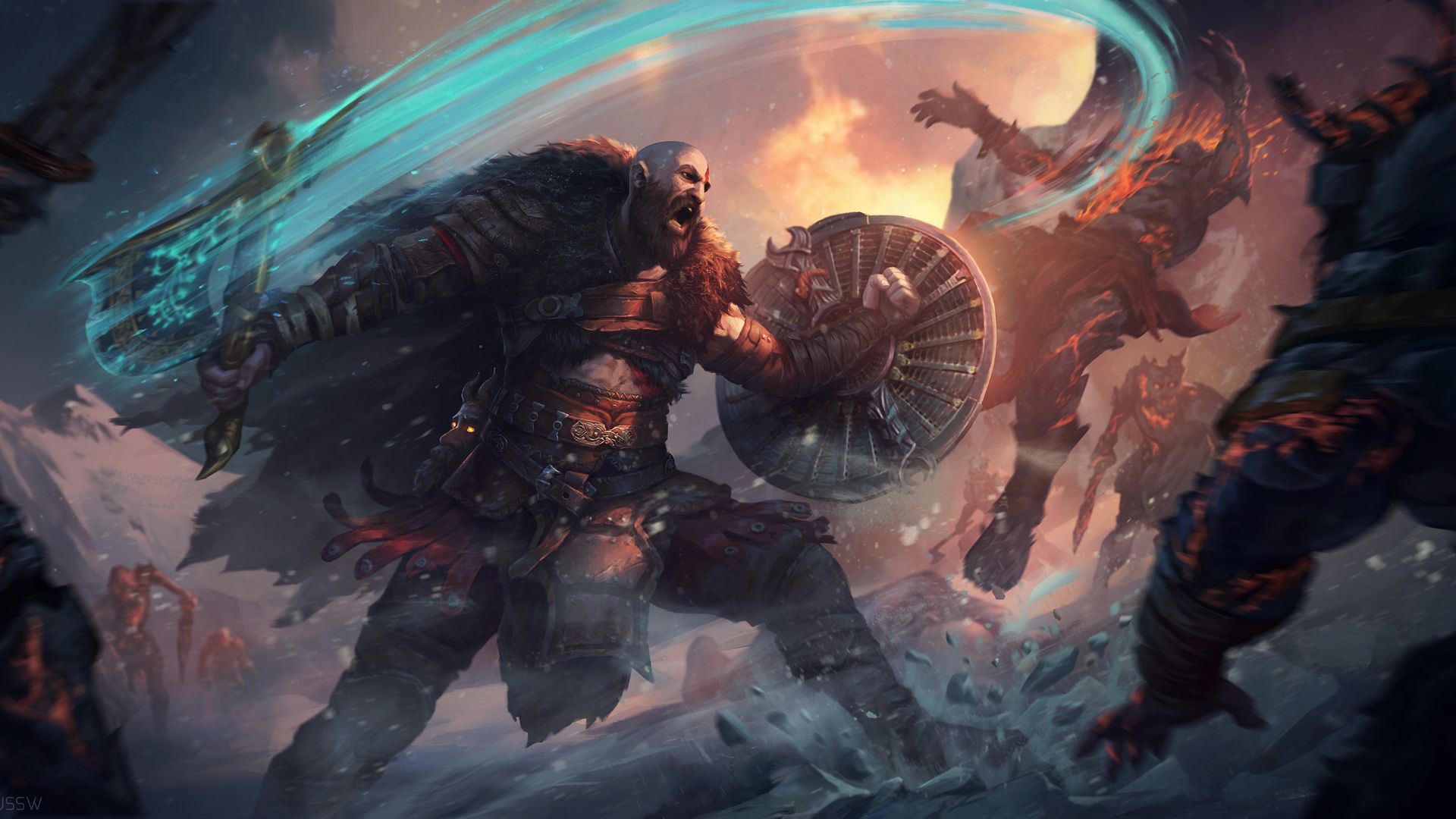 Download God Of War: Ragnarök wallpapers for mobile phone, free