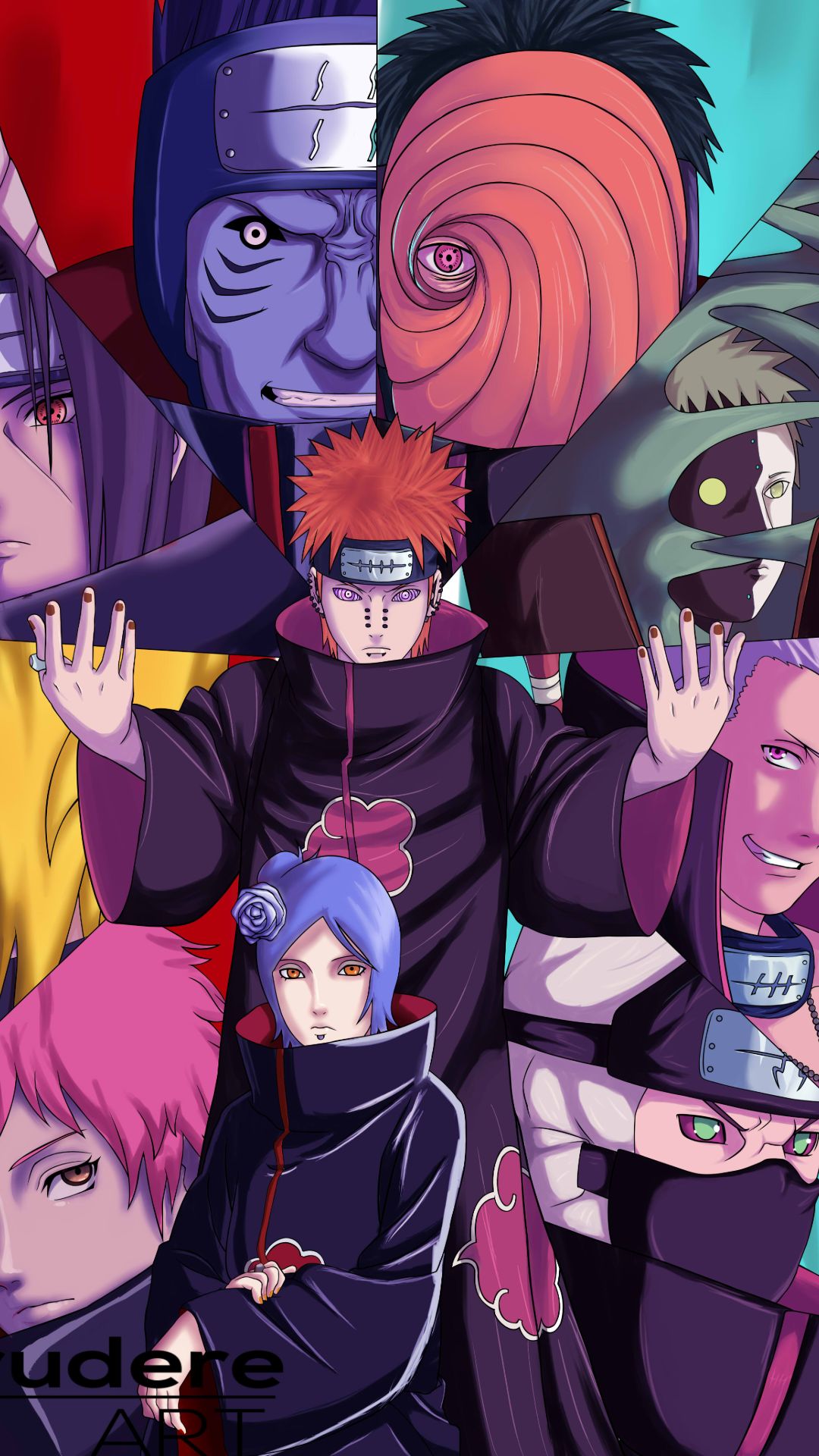 Naruto akatsuki papel de parede HD