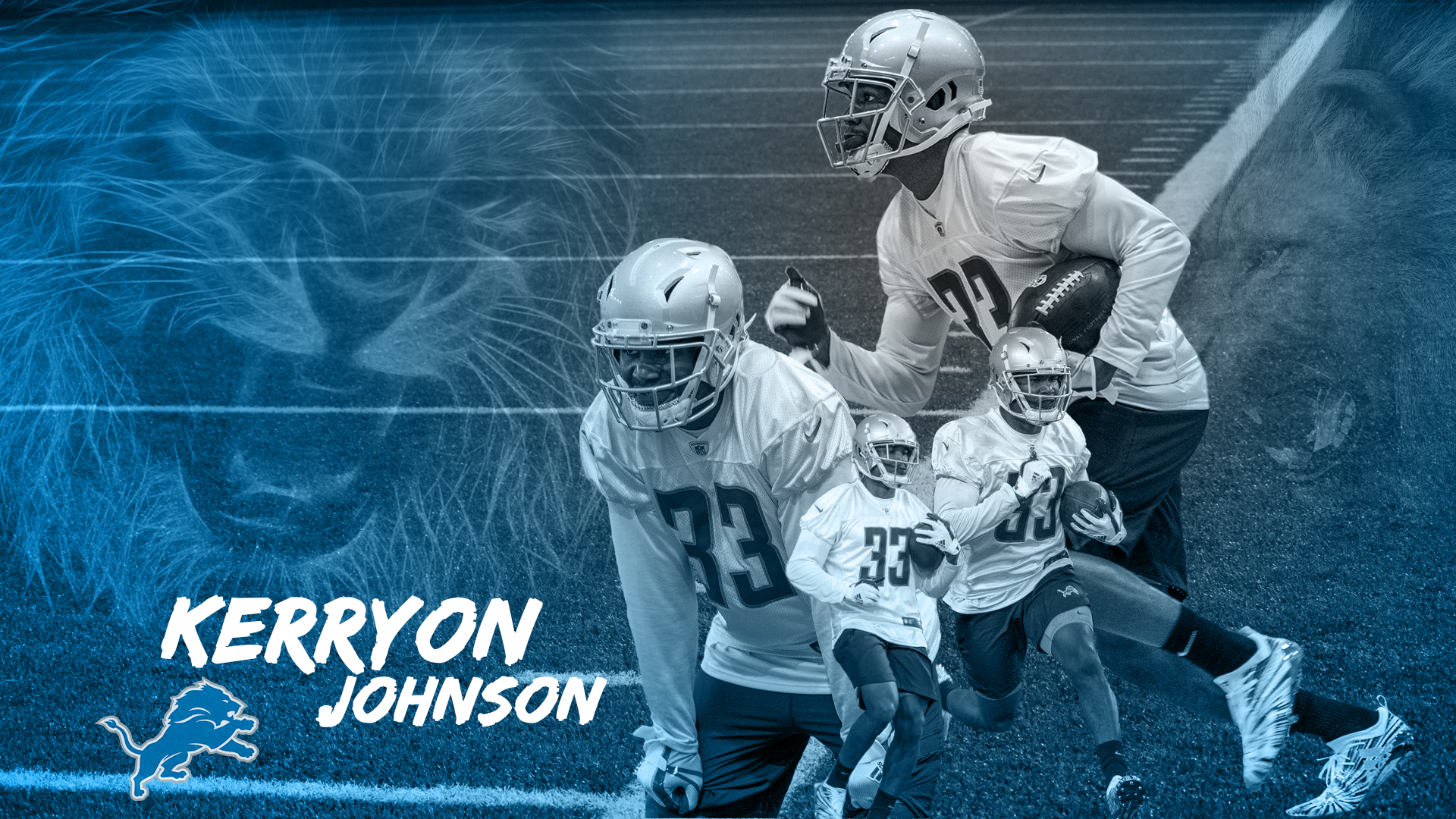 Detroit lions background. sharovarka. Detroit HD wallpaper