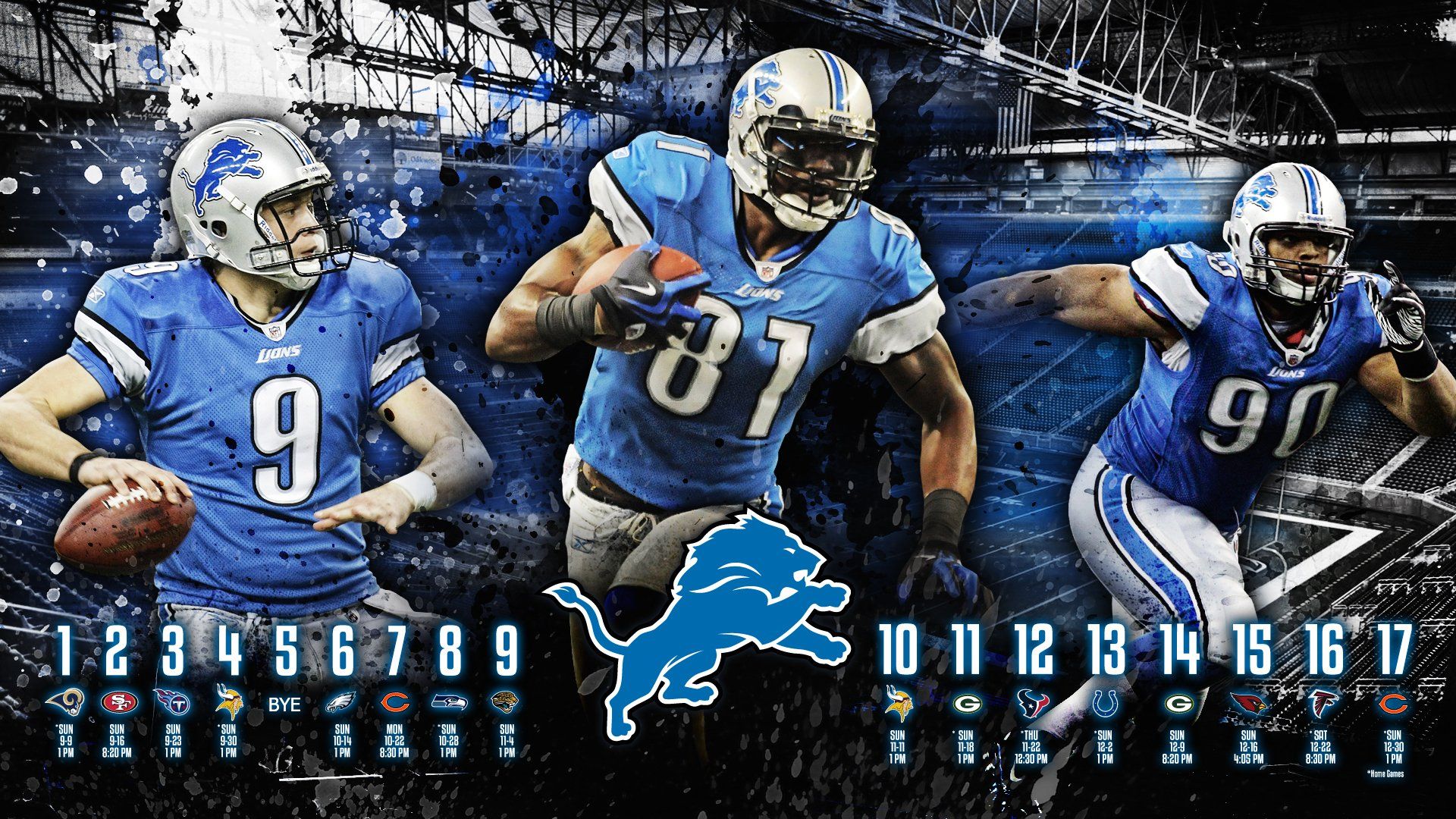 Detroit Lions Wallpapers - Top 25 Best Detroit Lions Backgrounds Download