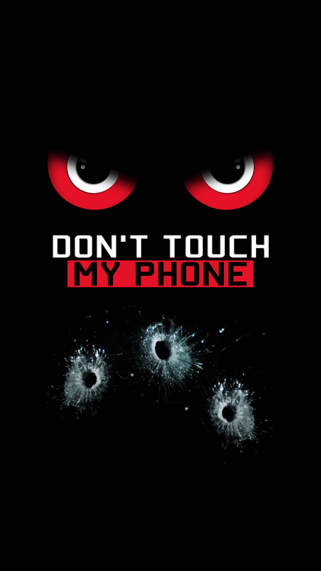 Download Among Us Don't Touch My Phone Wallpaper