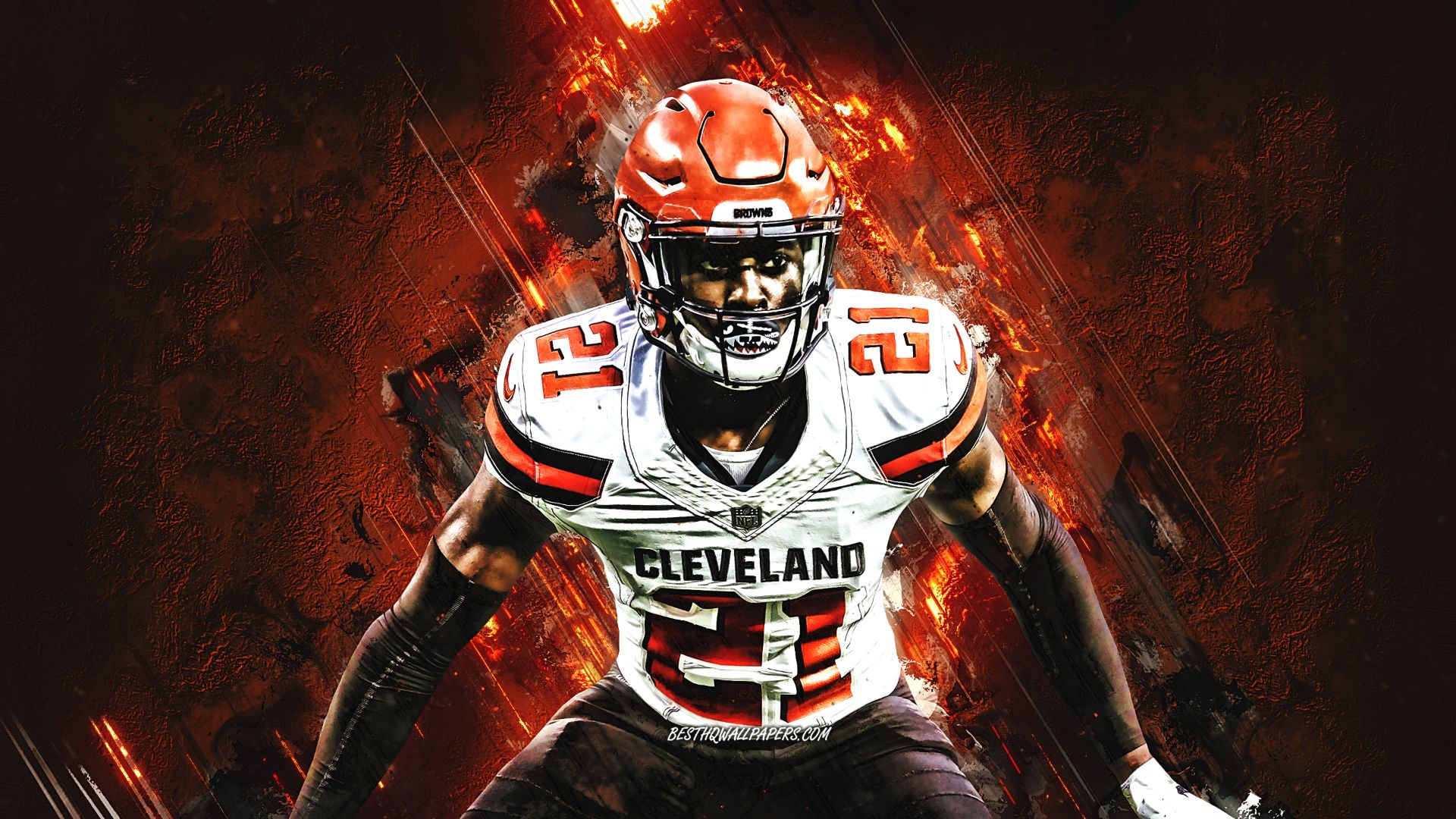 Download Cleveland Browns Teamwork Wallpaper