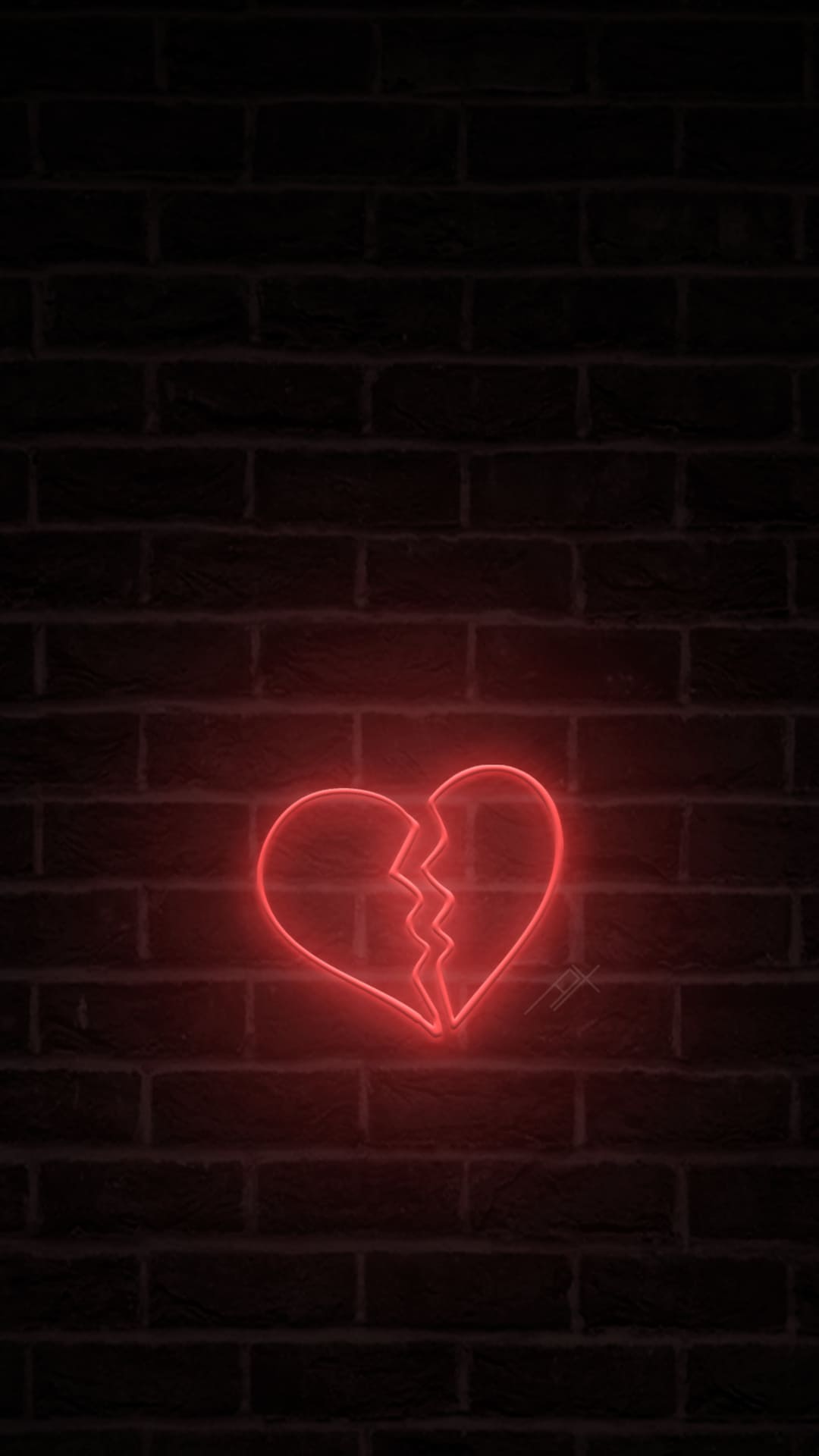 wallpaper heart broken