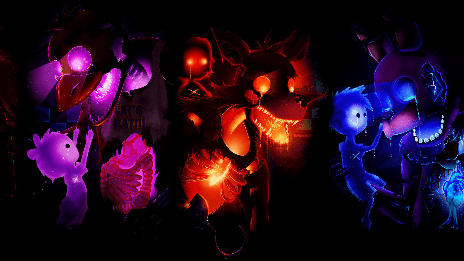 Glamrock Freddy Background Images