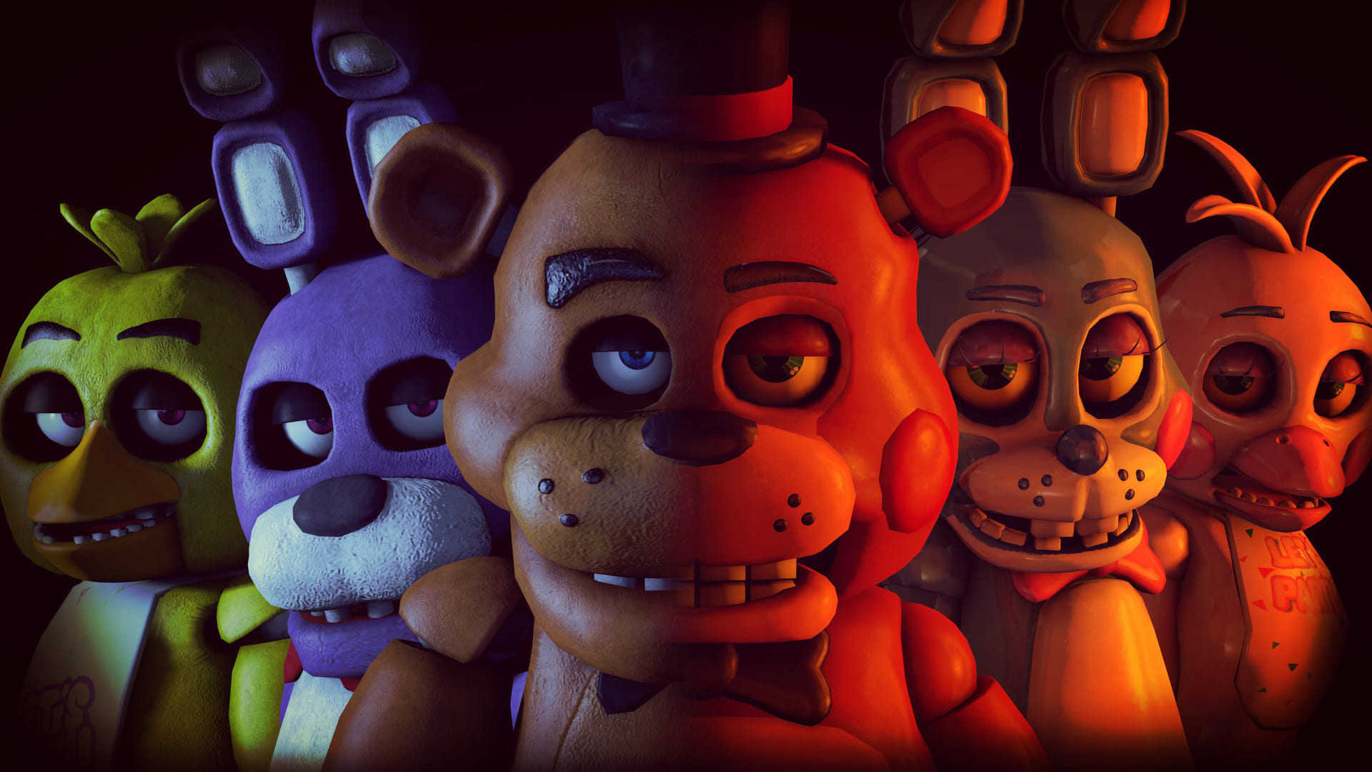 Glamrock Freddy Laptop Wallpaper