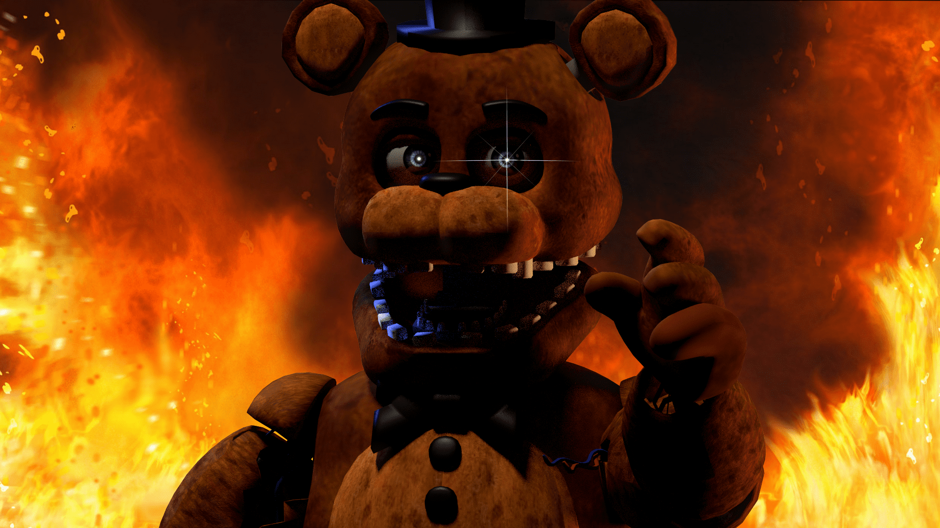 Glamrock Freddy Wallpaper 4k