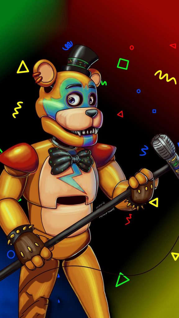 Glamrock Freddy Wallpaper