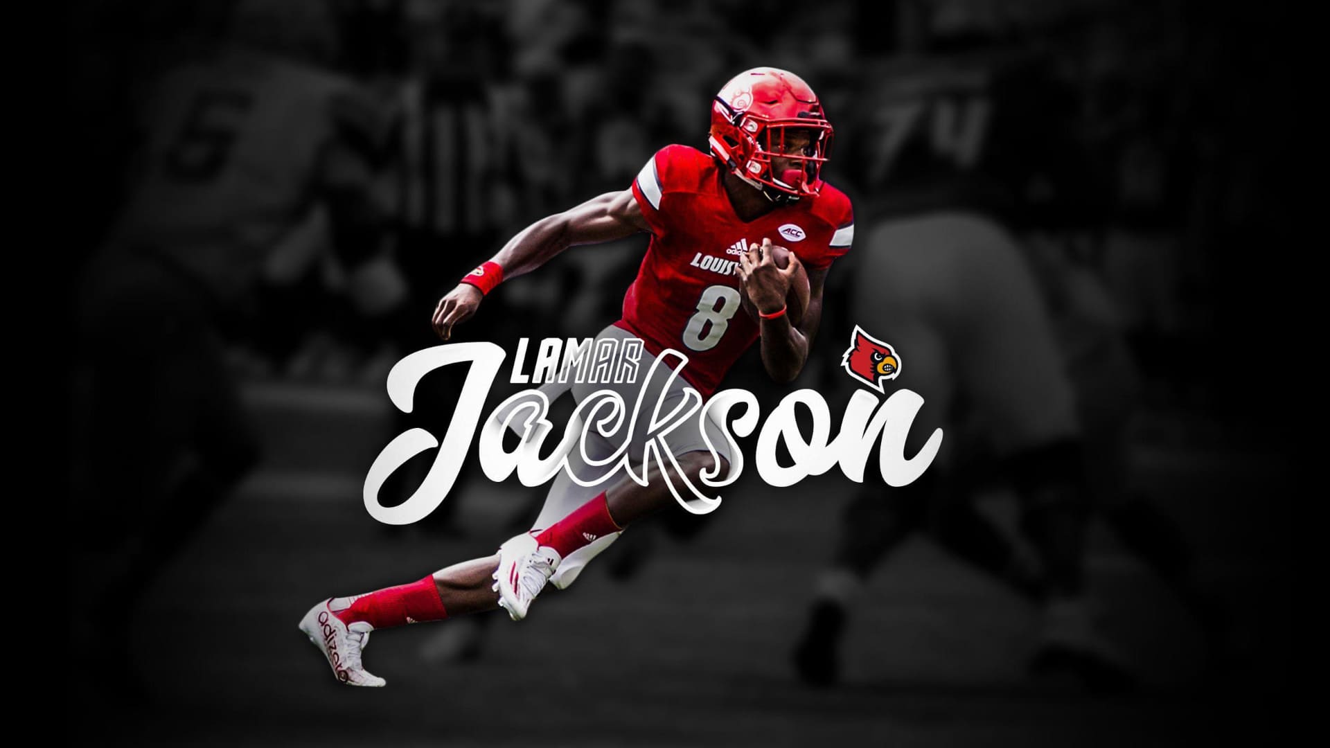 Download Dreadlocks Lamar Jackson Wallpaper