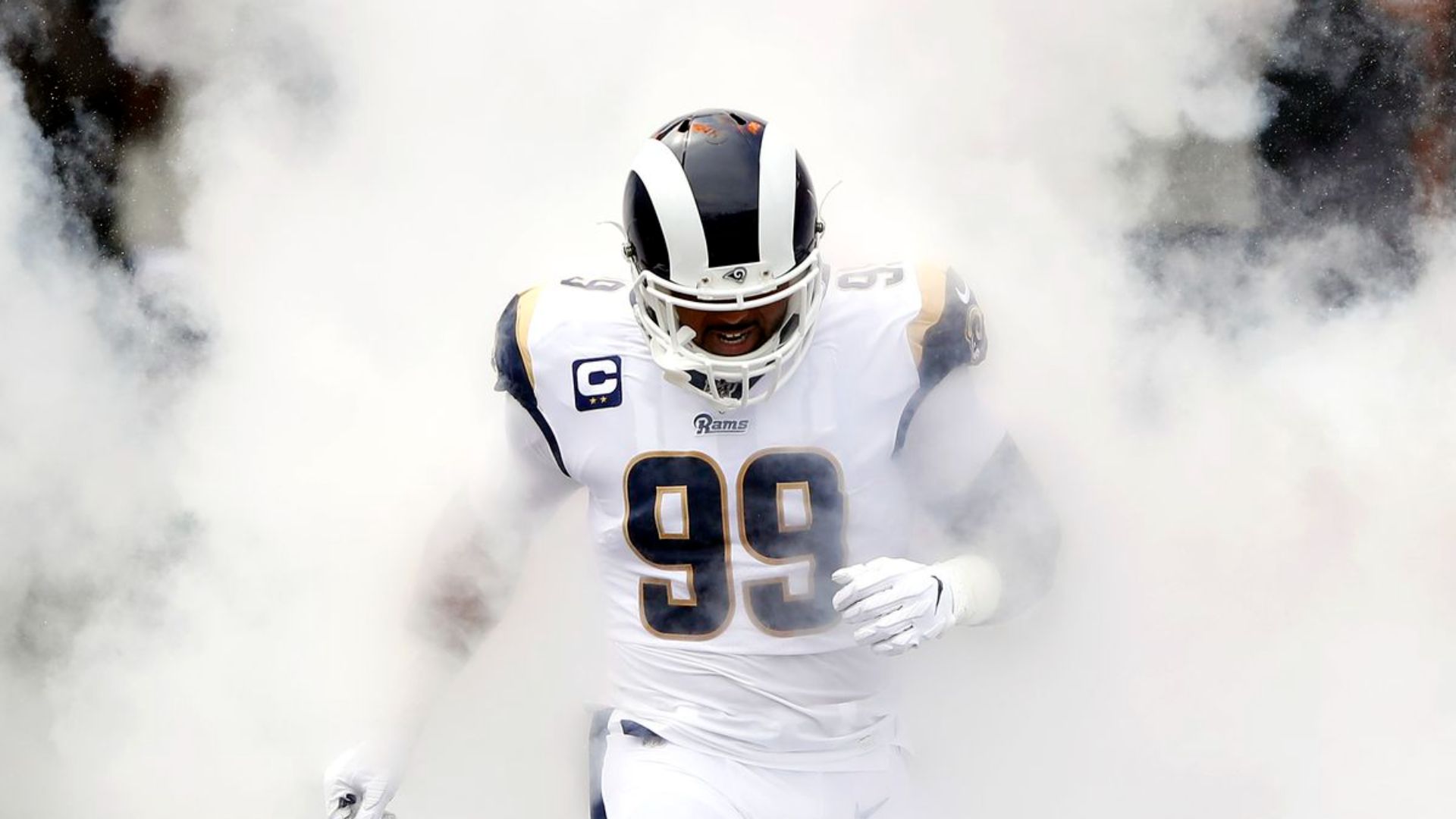 Download wallpapers Aaron Donald, American football player, 4k