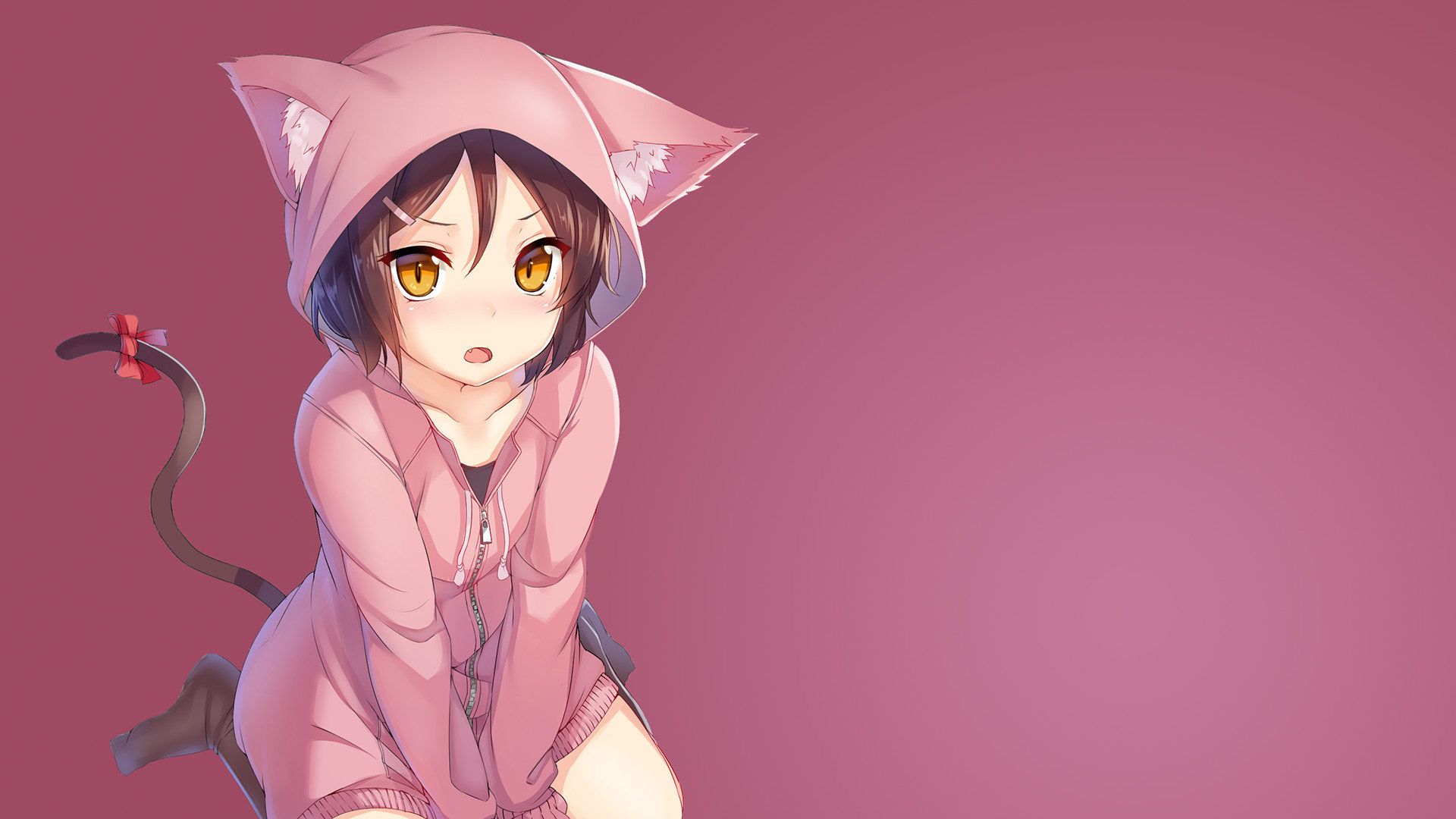 Cute Anime girl character wallpaper. 25938359 Stock Photo at Vecteezy