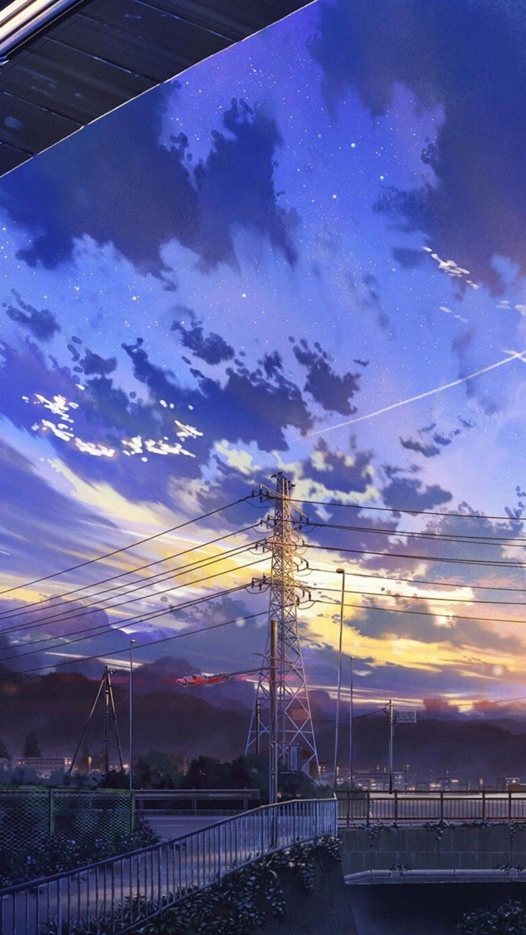 anime scenery iphone wallpaper