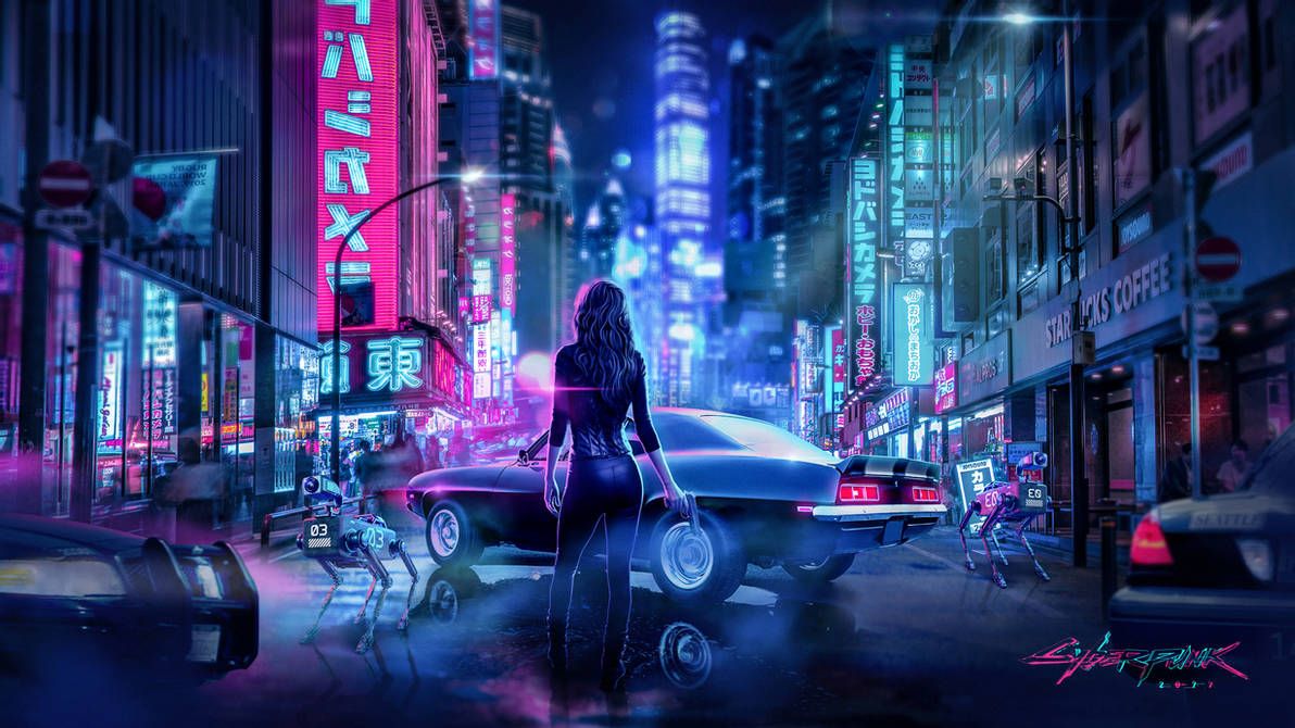 Cyberpunk Wallpapers and Backgrounds - WallpaperCG