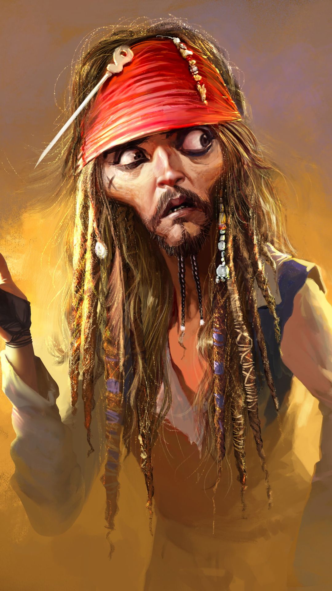 Captain Jack Sparrow Full HD Wallpaper