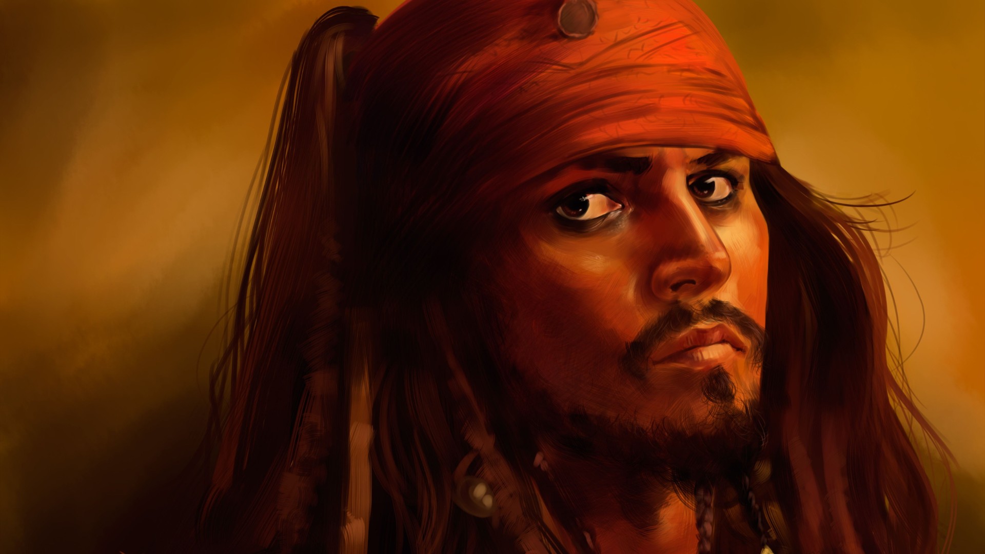 Captain Jack Sparrow Laptop Wallpaper