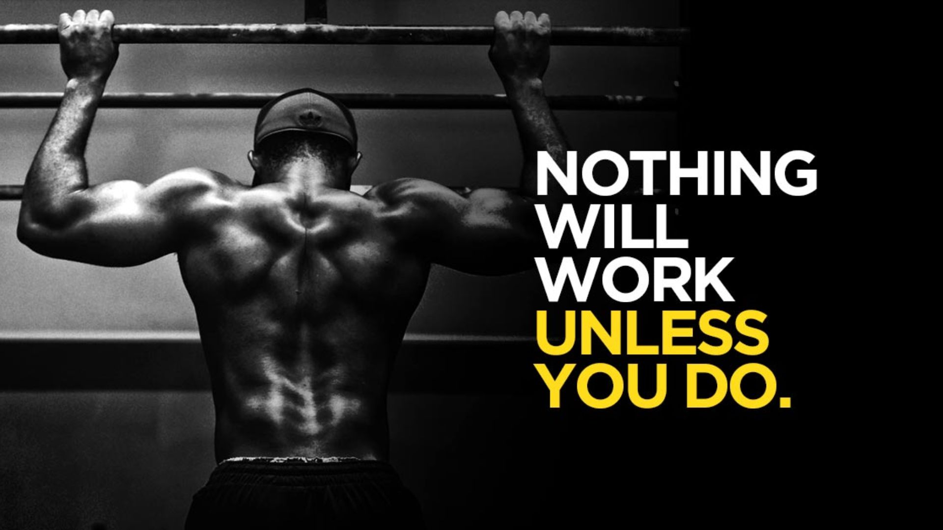 fitness quote background