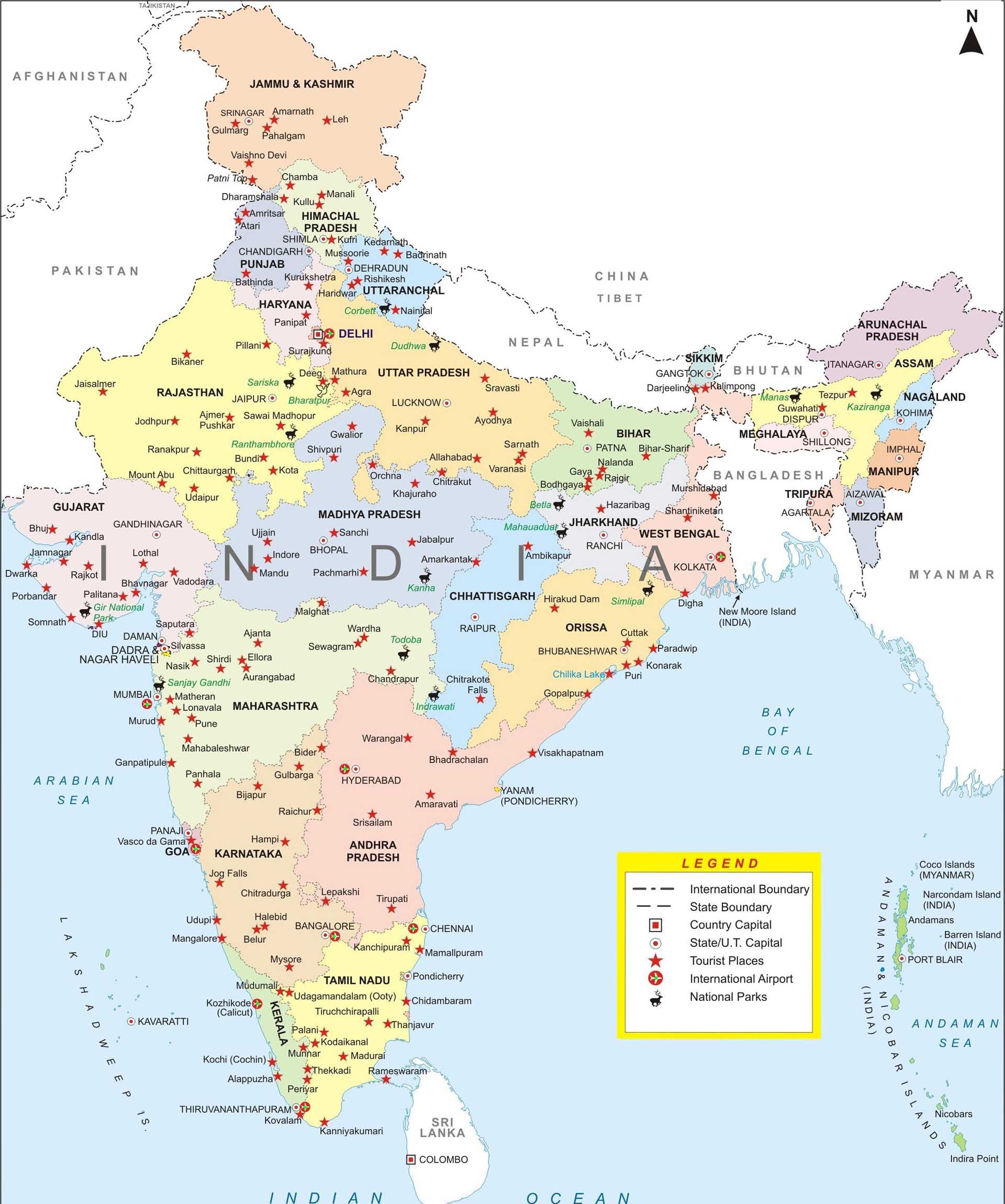 India Map Pictures