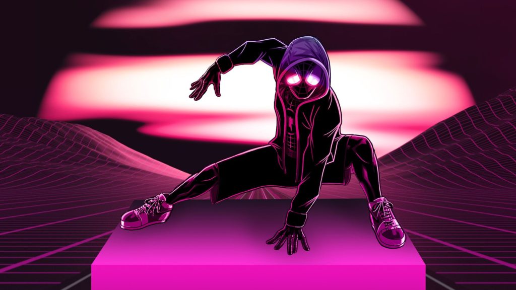 Neon Spider Man Backgrounds Desktop