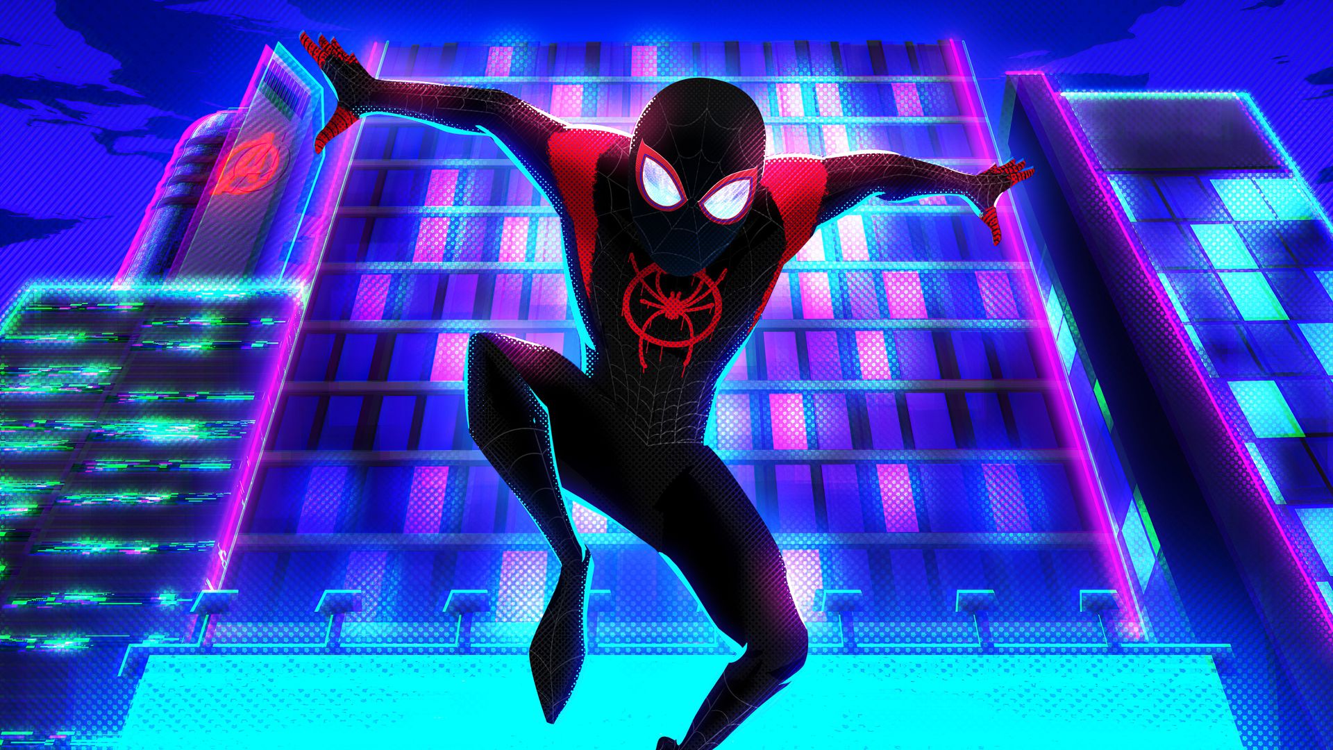 Neon Spider Man Backgrounds Laptop