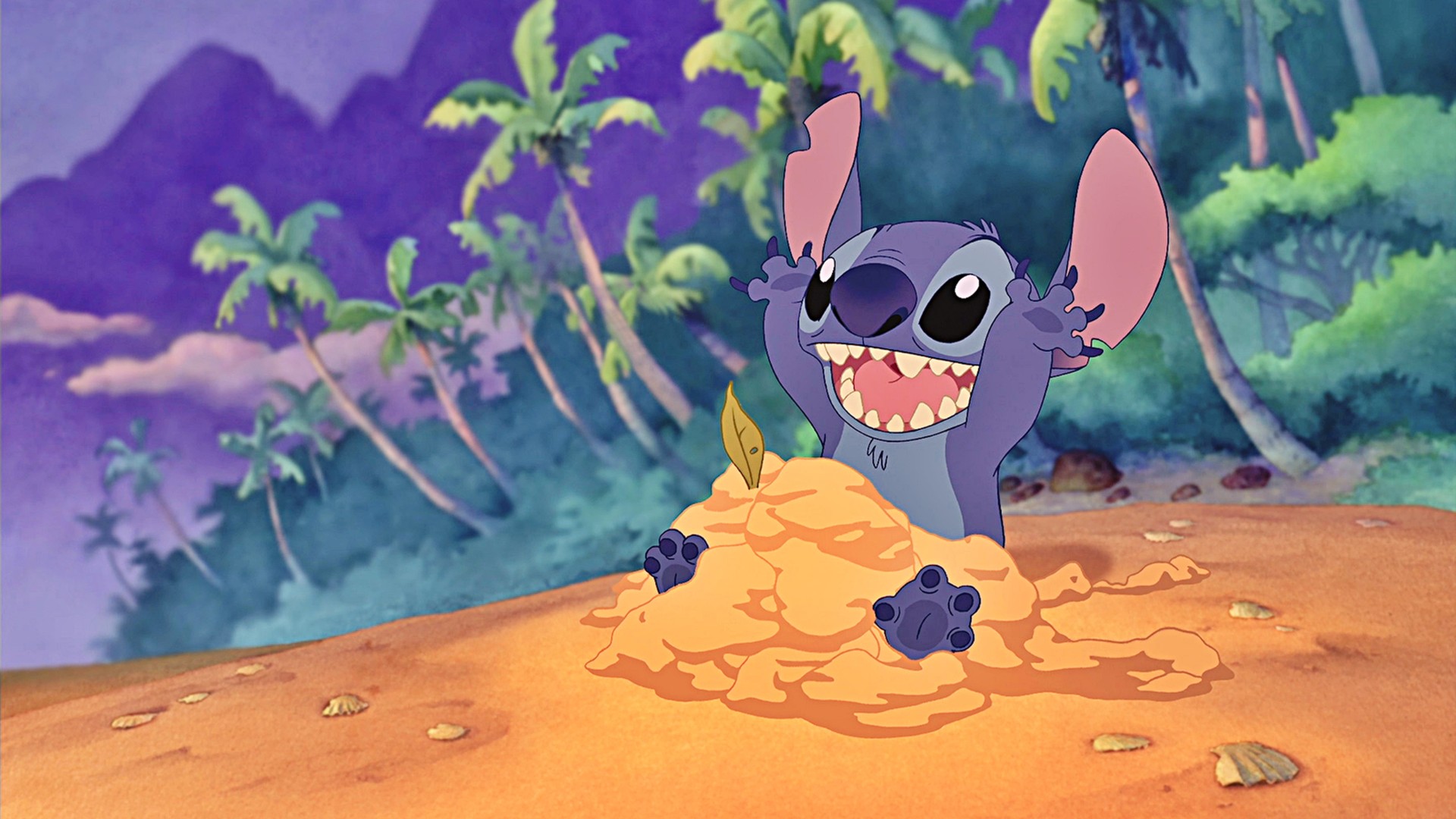 Stitch Background Pictures