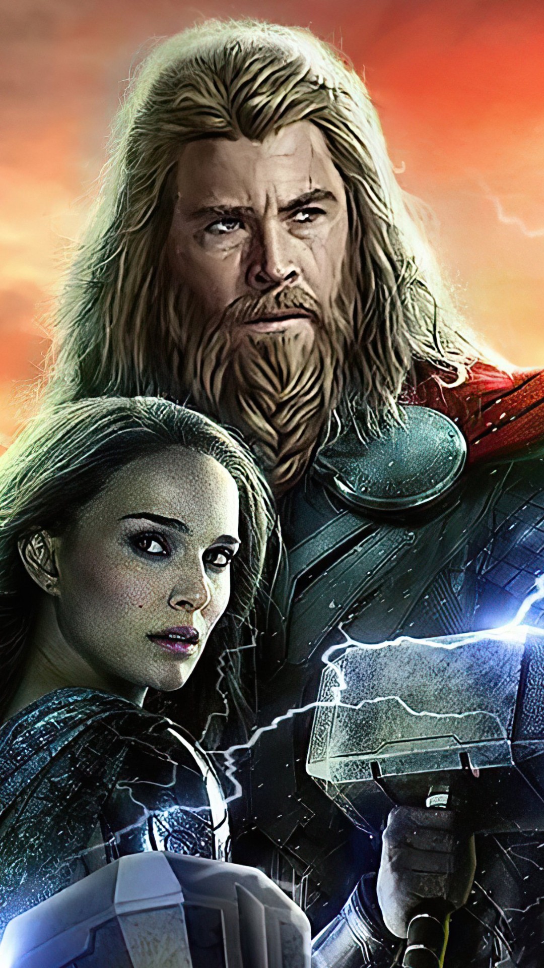 Thor Love and Thunder k Wallpaper For iPhone