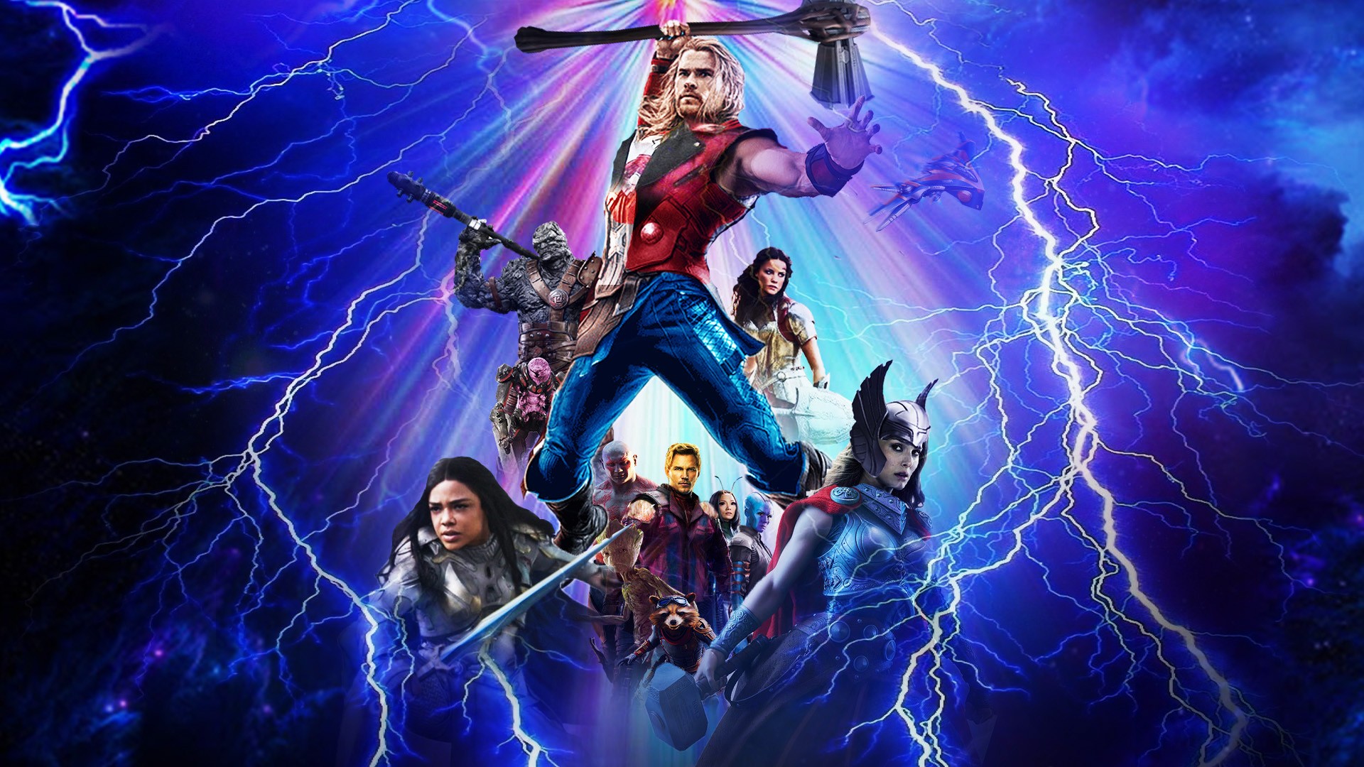 Thor Love and Thunder Backgrounds Pictures HD