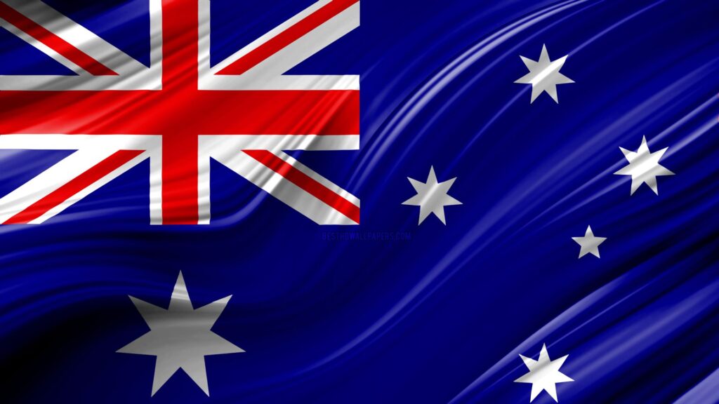 Australian Flag Wallpaper 4k