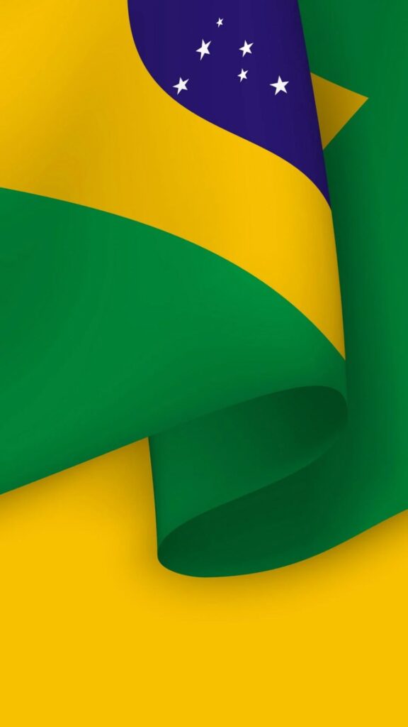 Brazil Flag Phone Wallpaper
