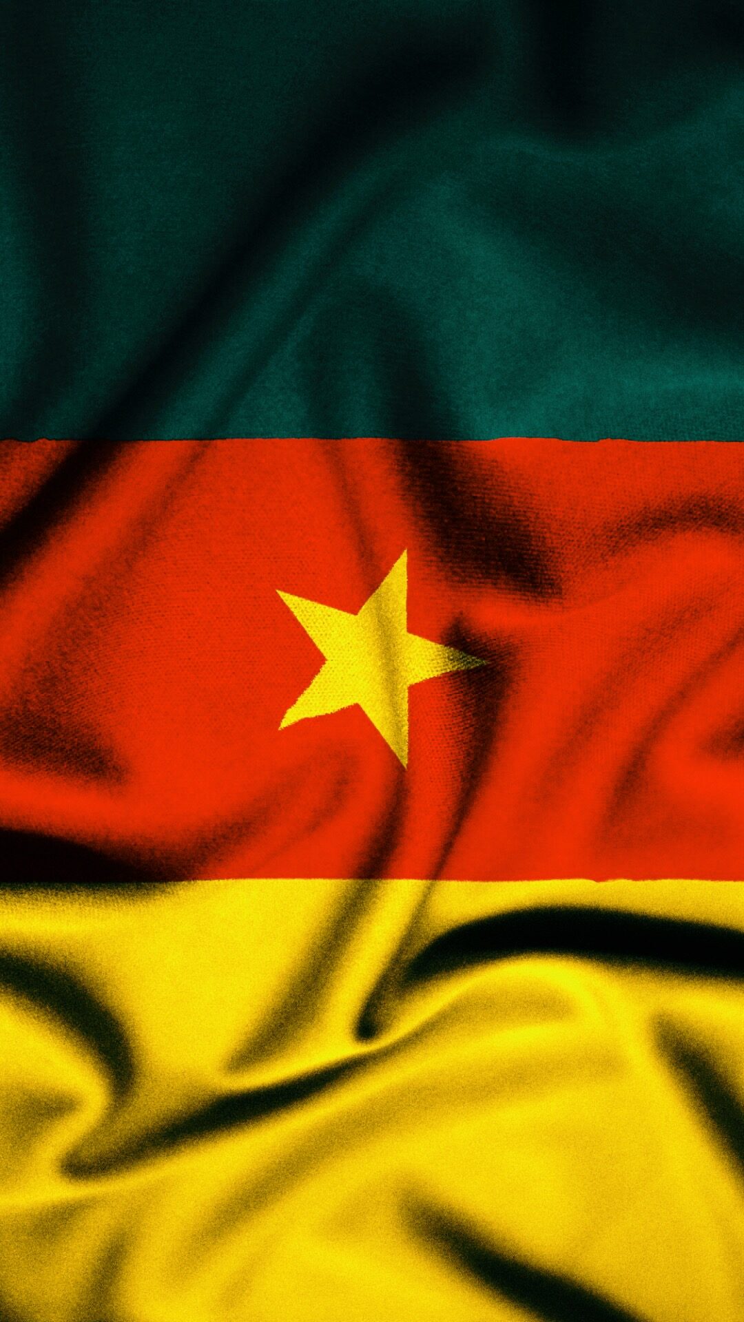 Cameroon Flag Wallpaper