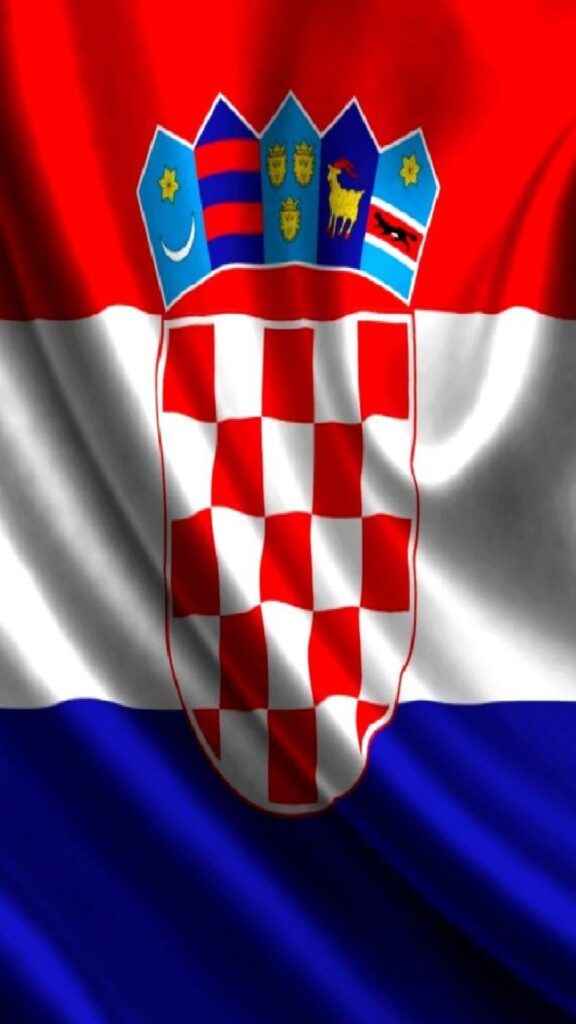 Croatia Flag Mobile Wallpaper