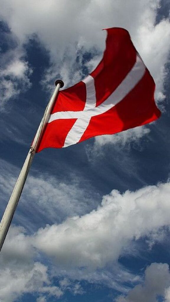 Denmark Flag Android Wallpaper