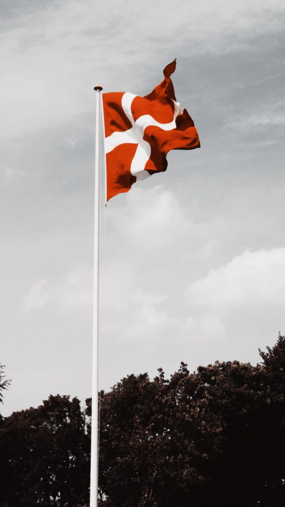 Denmark Flag Wallpaper