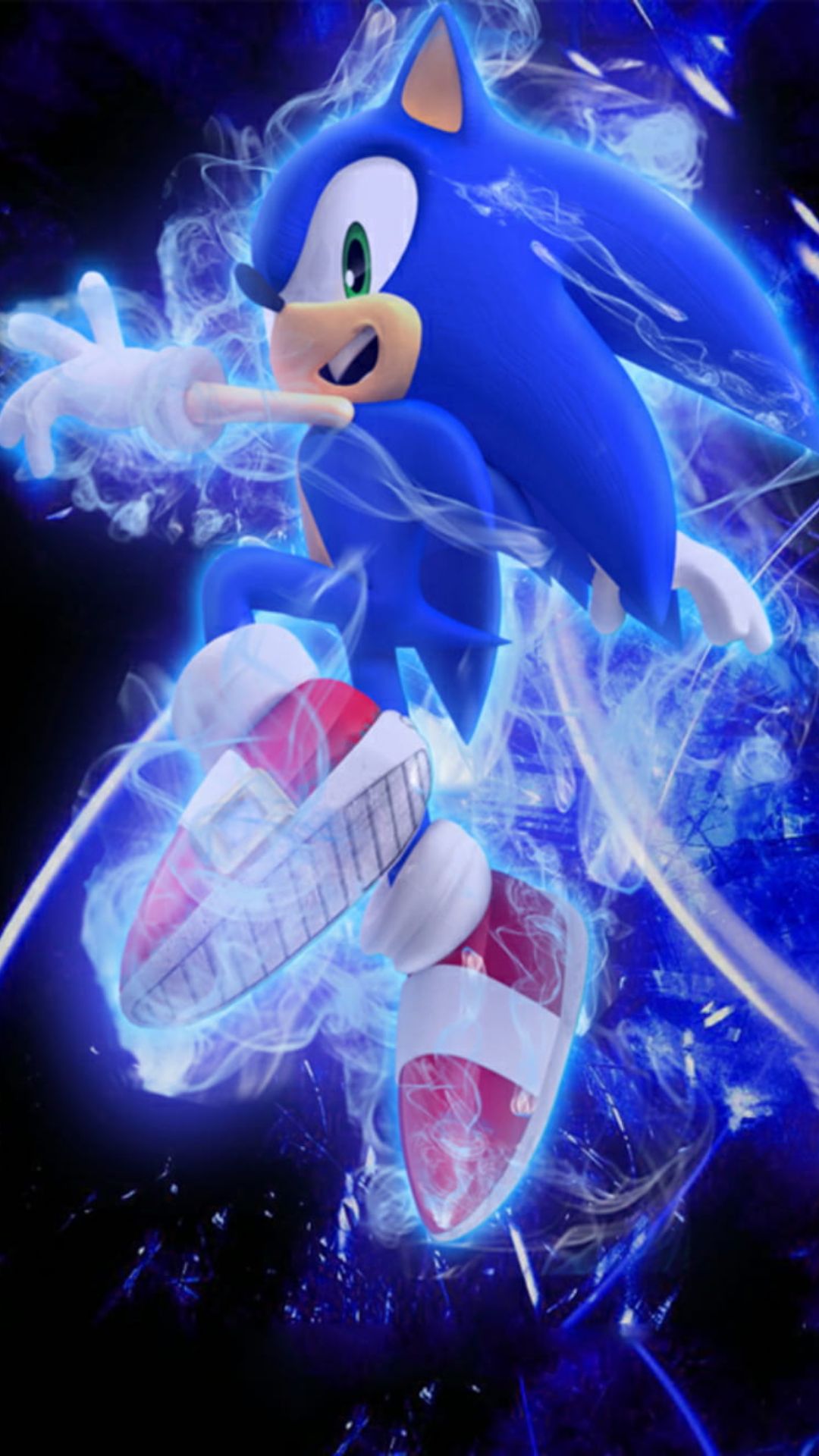 Super Sonic, dope sonic, sonic, HD phone wallpaper