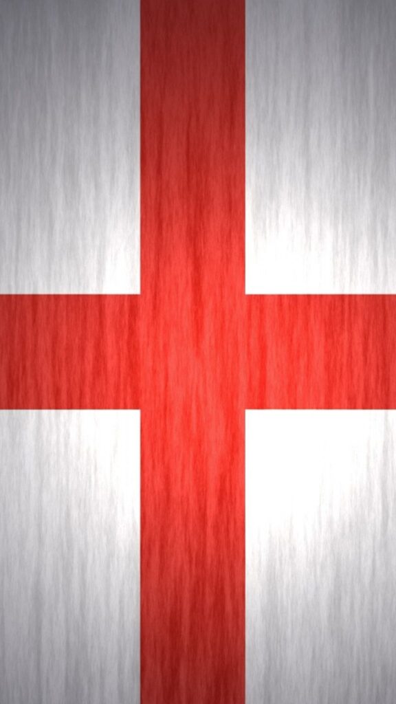 England Flag Mobile Wallpaper