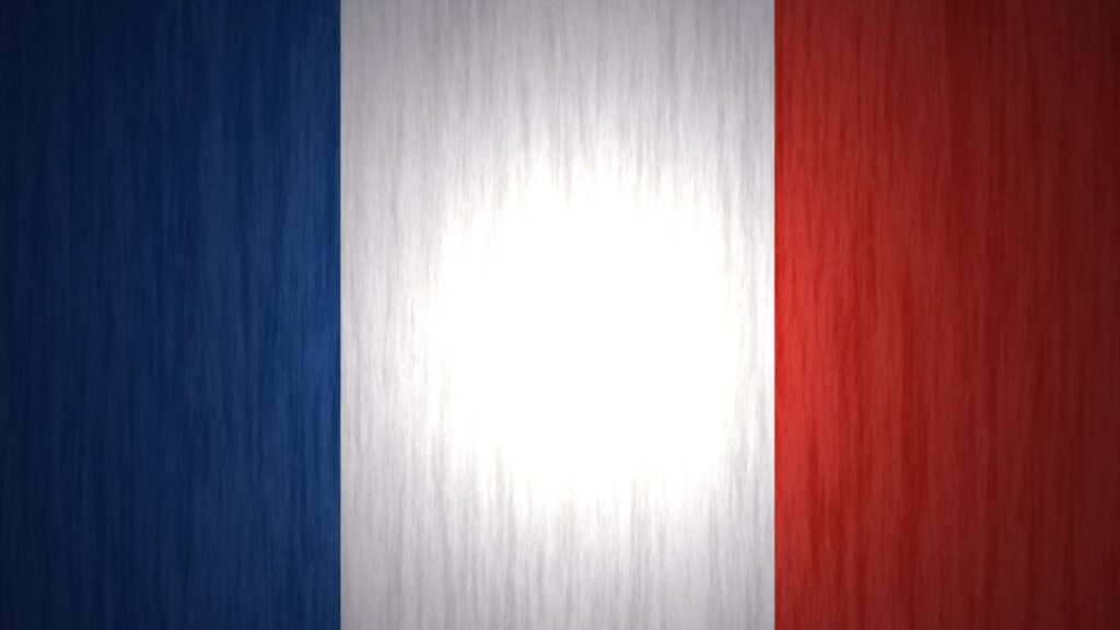 France Flag Wallpaper 4k