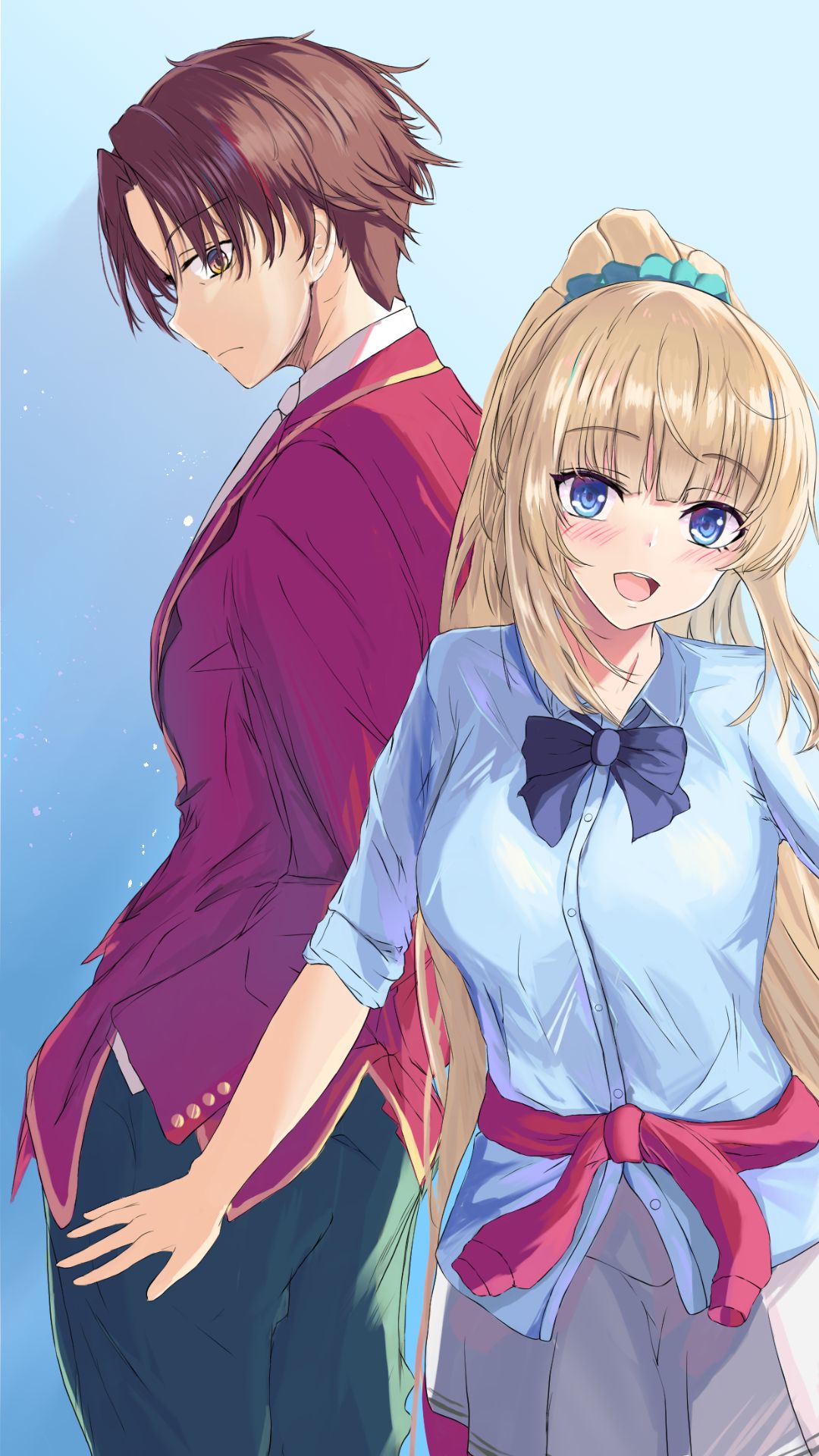 Mobile wallpaper: Anime, Classroom Of The Elite, Kiyotaka Ayanokōji,  1305901 download the picture for free.