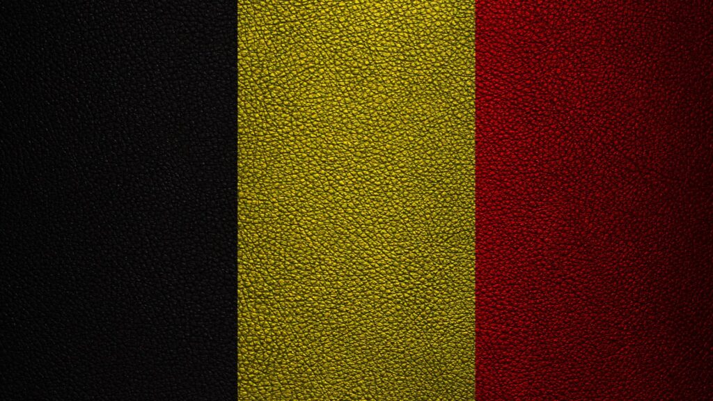 Wallpaper Belgium Flag