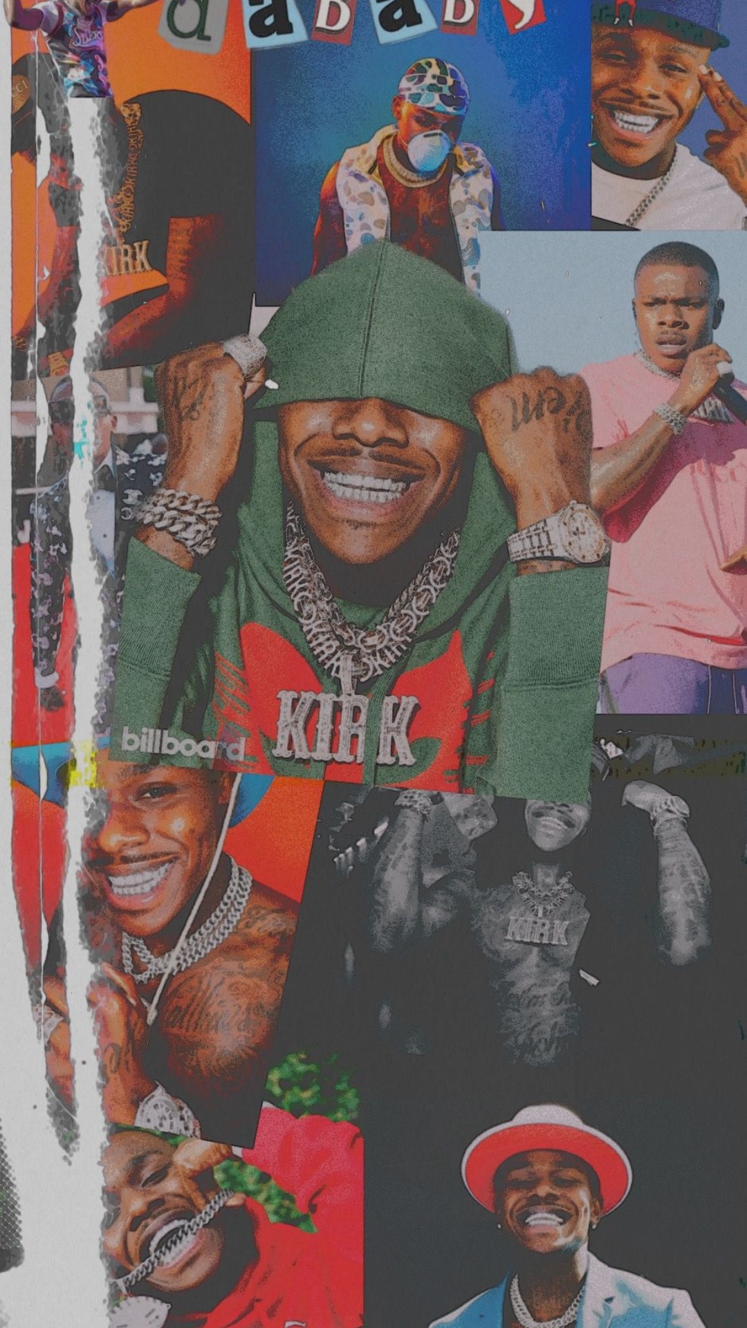 Download Dababy In Teal Jacket Outfit Wallpaper