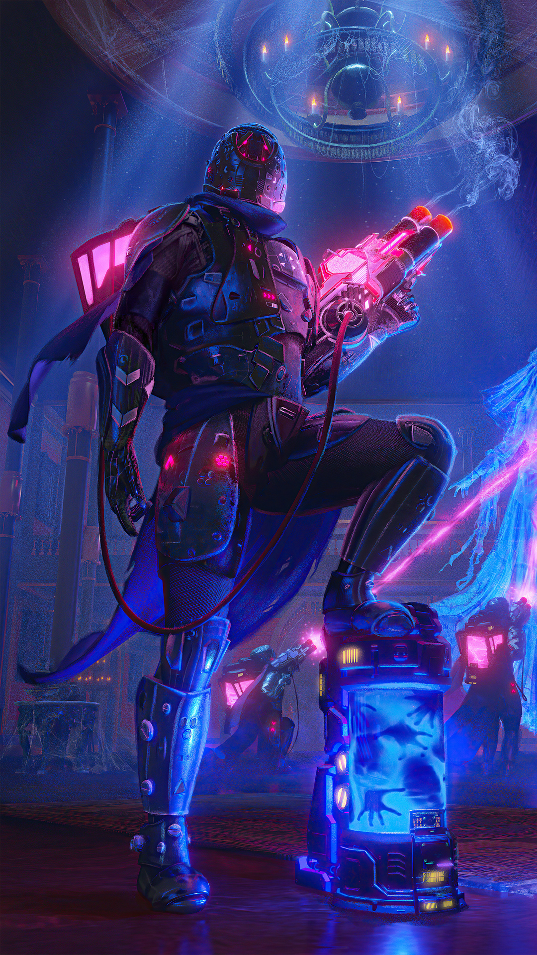 Android cyberpunk HD wallpapers