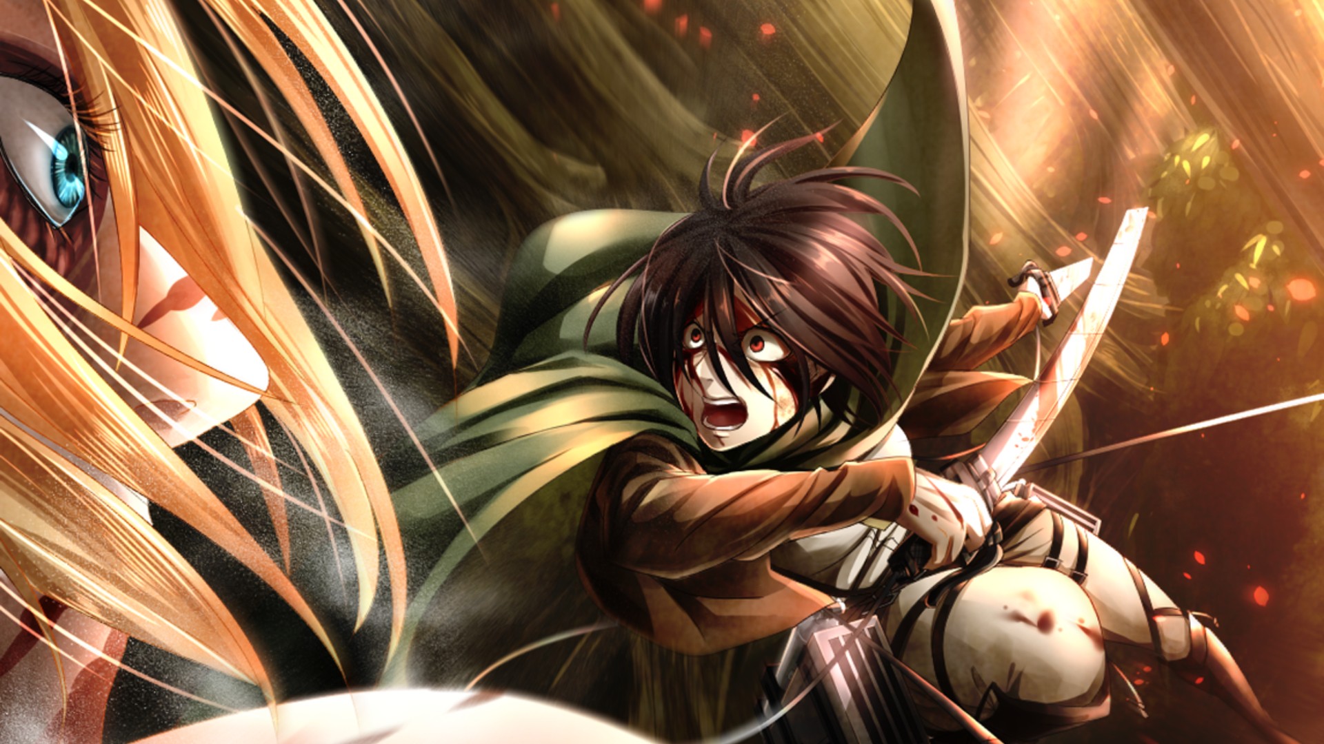 Mikasa Ackerman Background Pictures