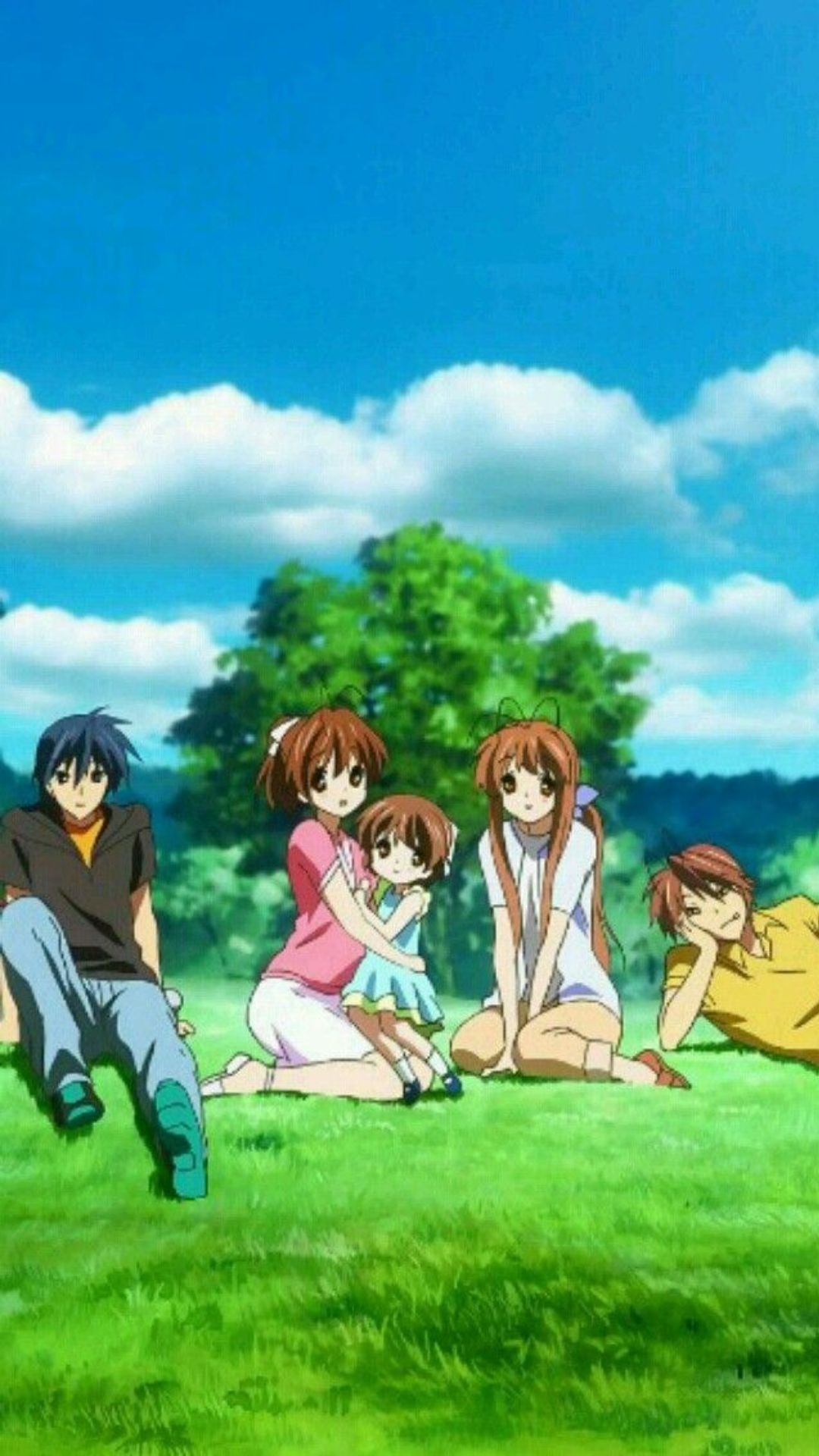 HD clannad characters wallpapers