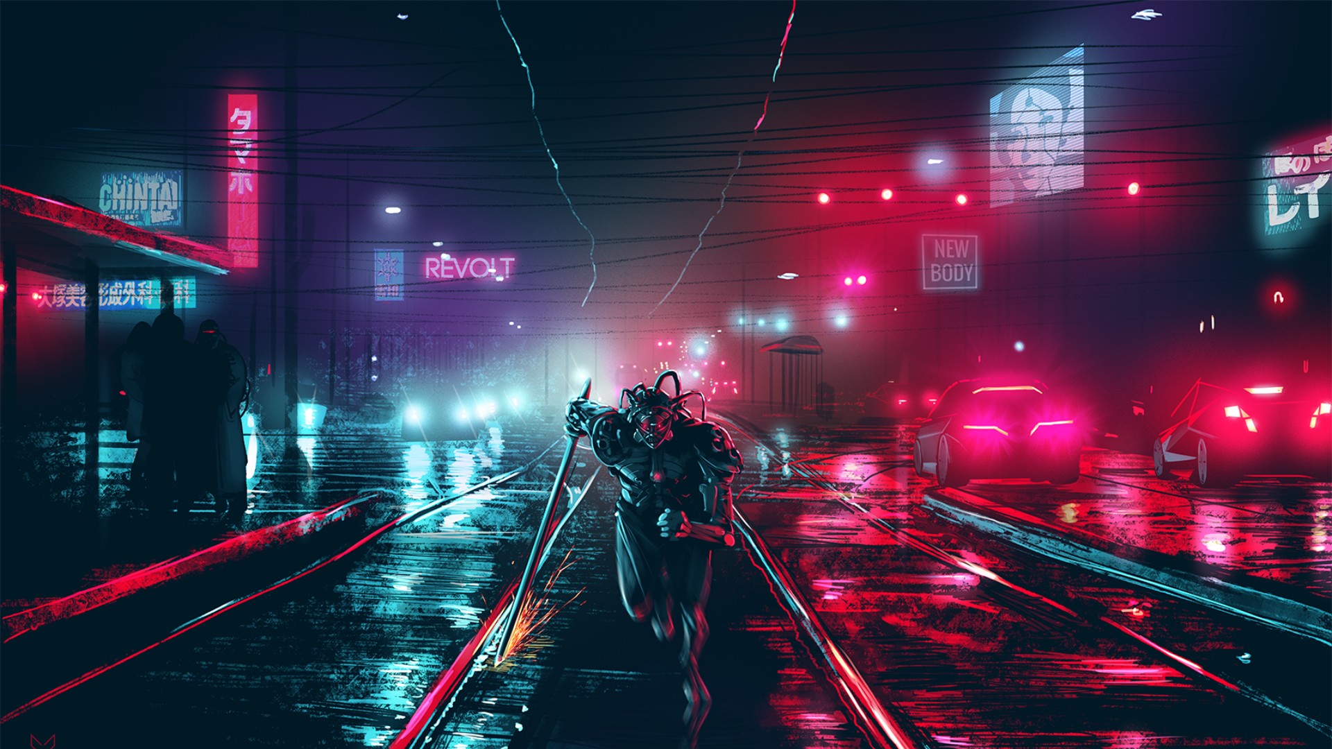 Cool Neon Background Photos