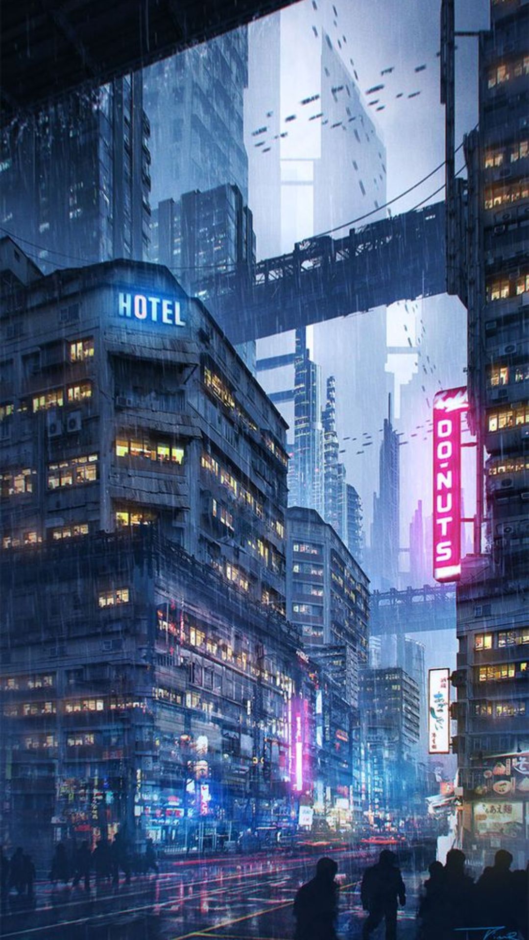 Cyberpunk, Cyberpunk City HD wallpaper