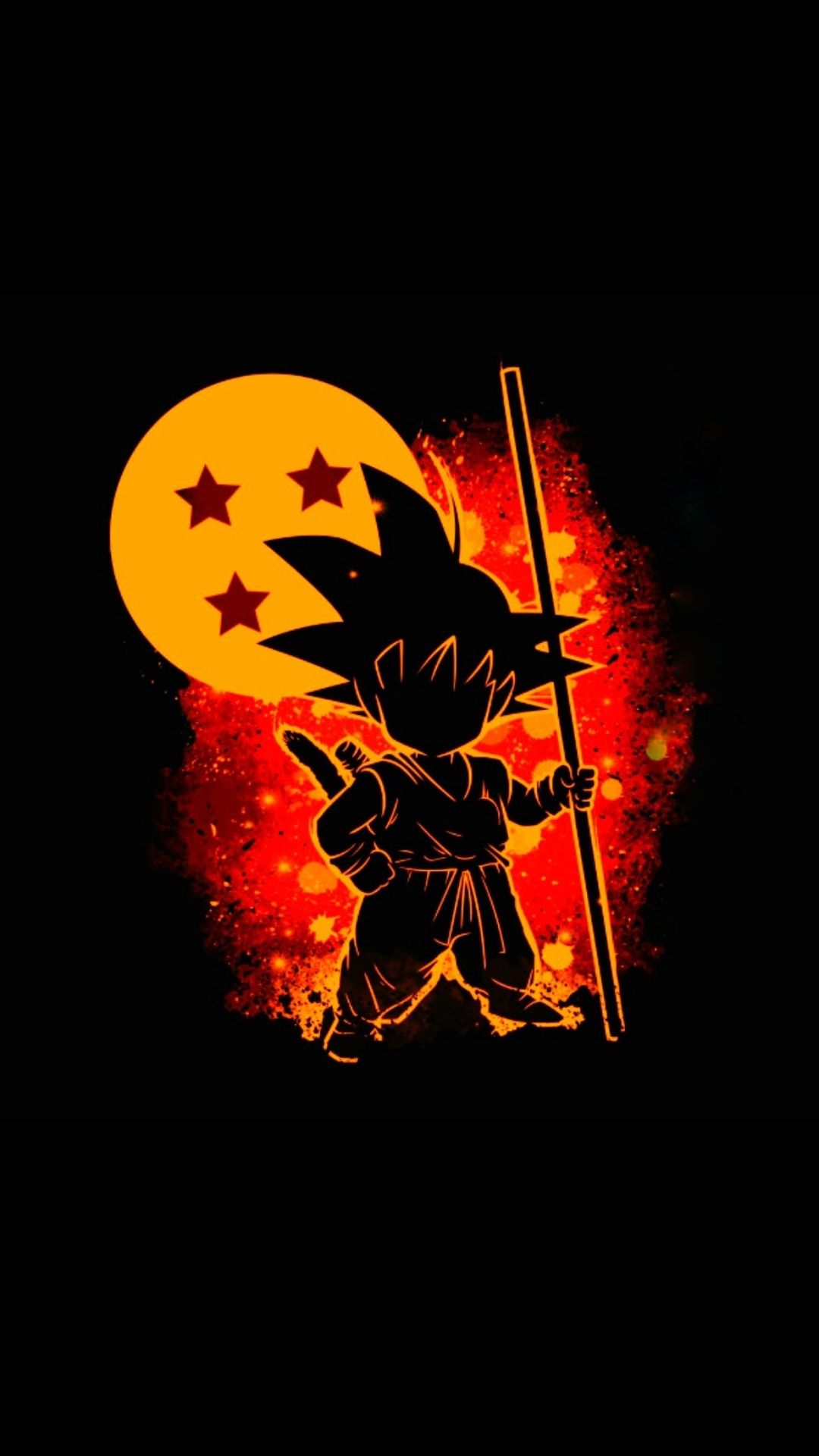 Kid Goku iPhone Wallpaper