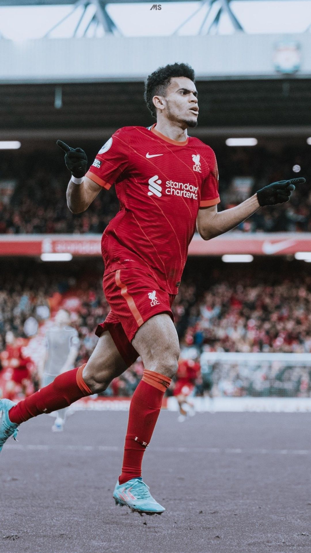 Download wallpapers Luis Diaz, Liverpool FC, red stone background, Premier  League, England, football, Luis Diaz Liverpool for desktop free. Pictures  for desktop free