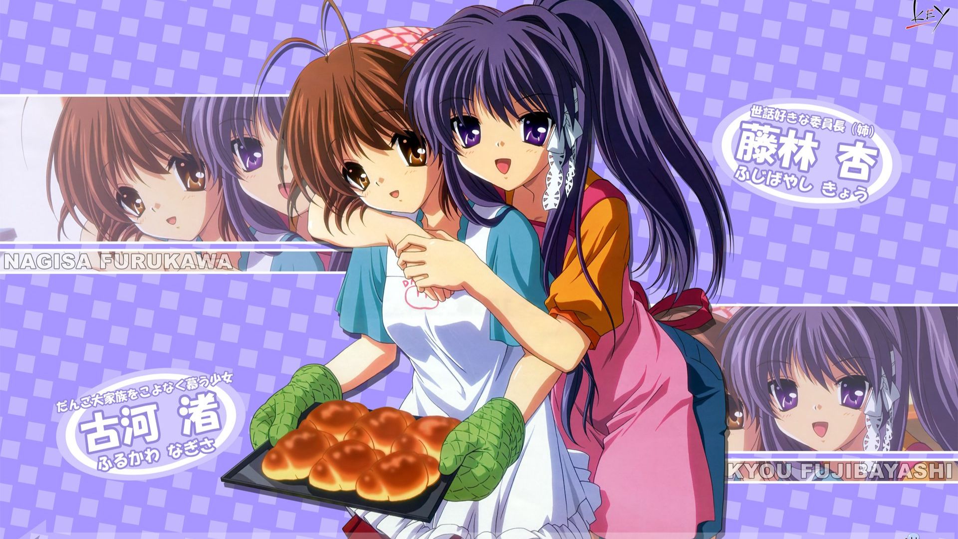 Download Top Anime Clannad Main Characters Wallpaper