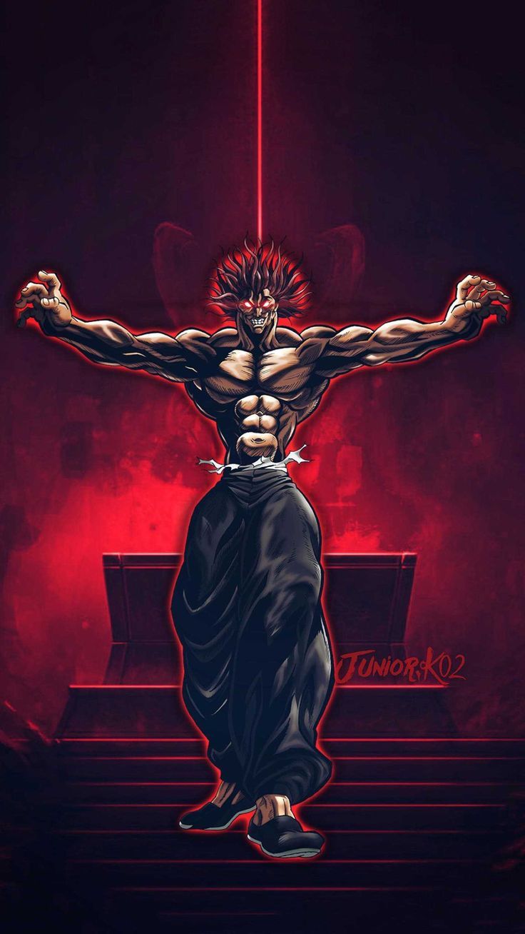 Anime Baki Hanma HD Wallpaper