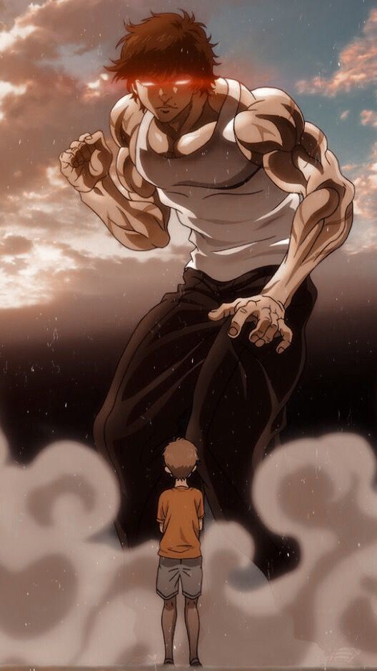 Baki and Yujirou Hanma Wallpaper