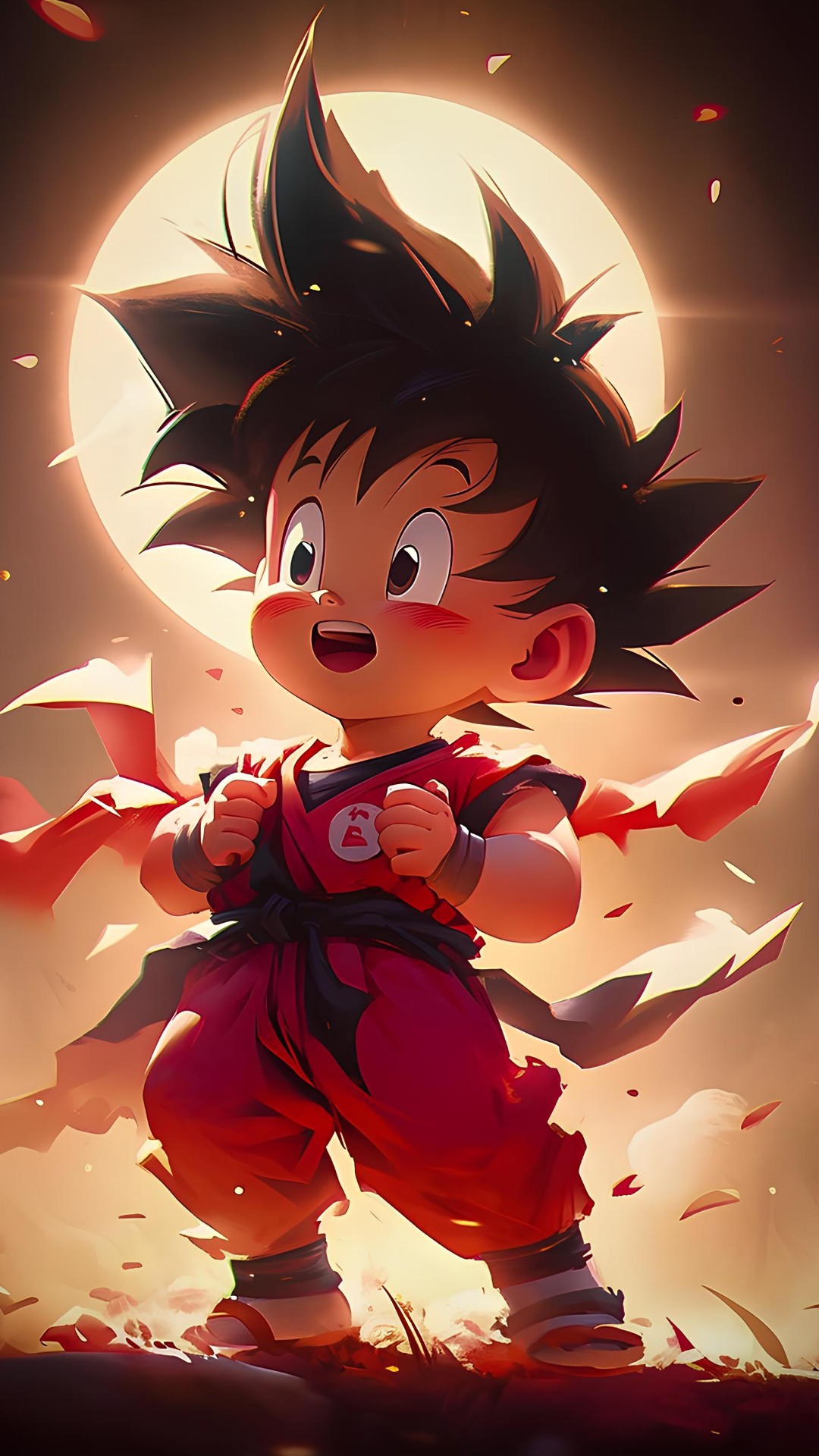 Wallpaper Kid Goku