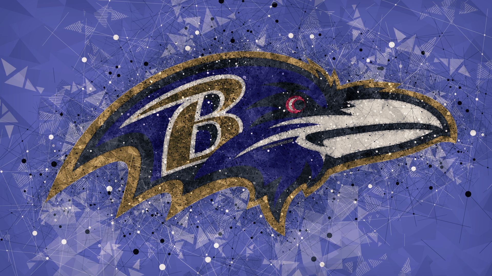 Baltimore Ravens Logo Desktop Wallpaper