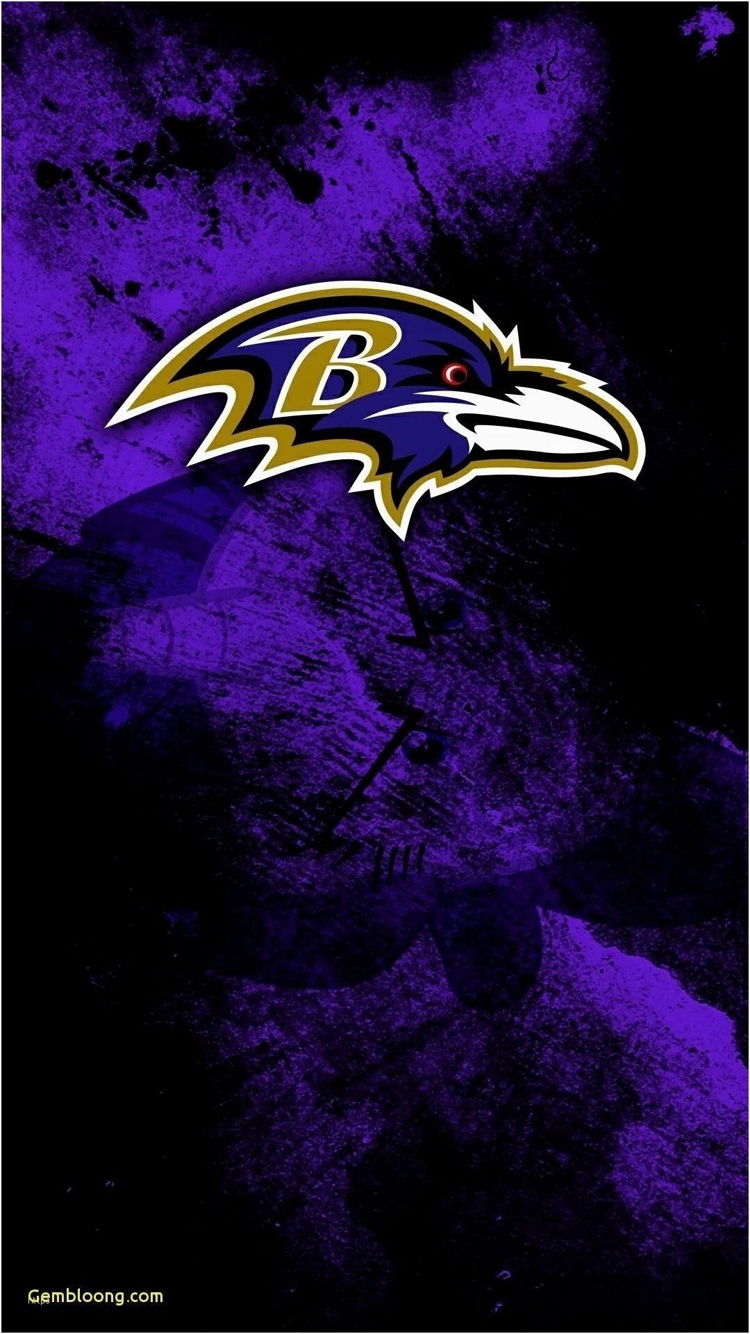 Baltimore Ravens Logo Mobile Wallpaper